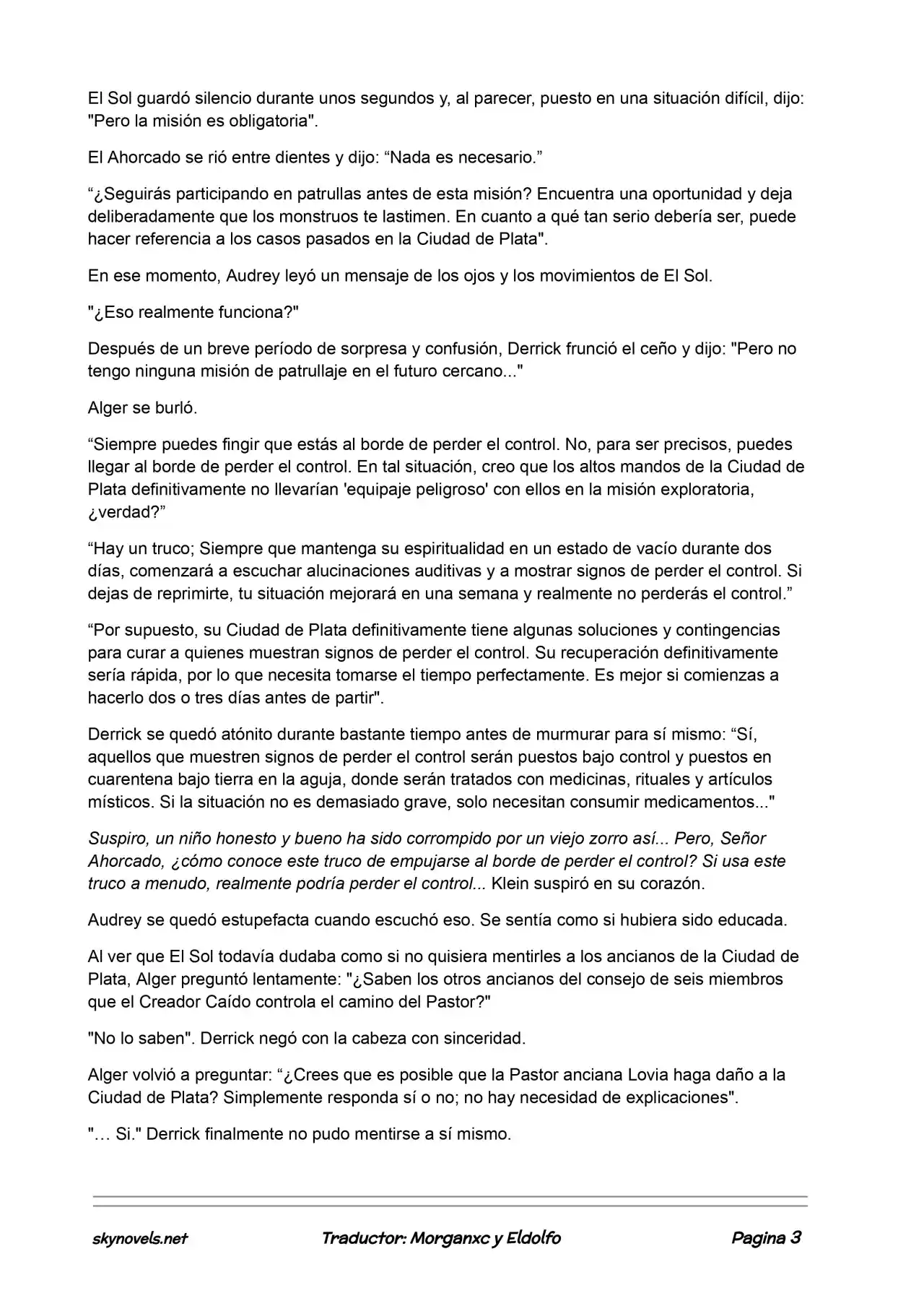 Lord Of The Mysteries (Novela) - Capítulo 342 - Página 3 - LectorTMOo