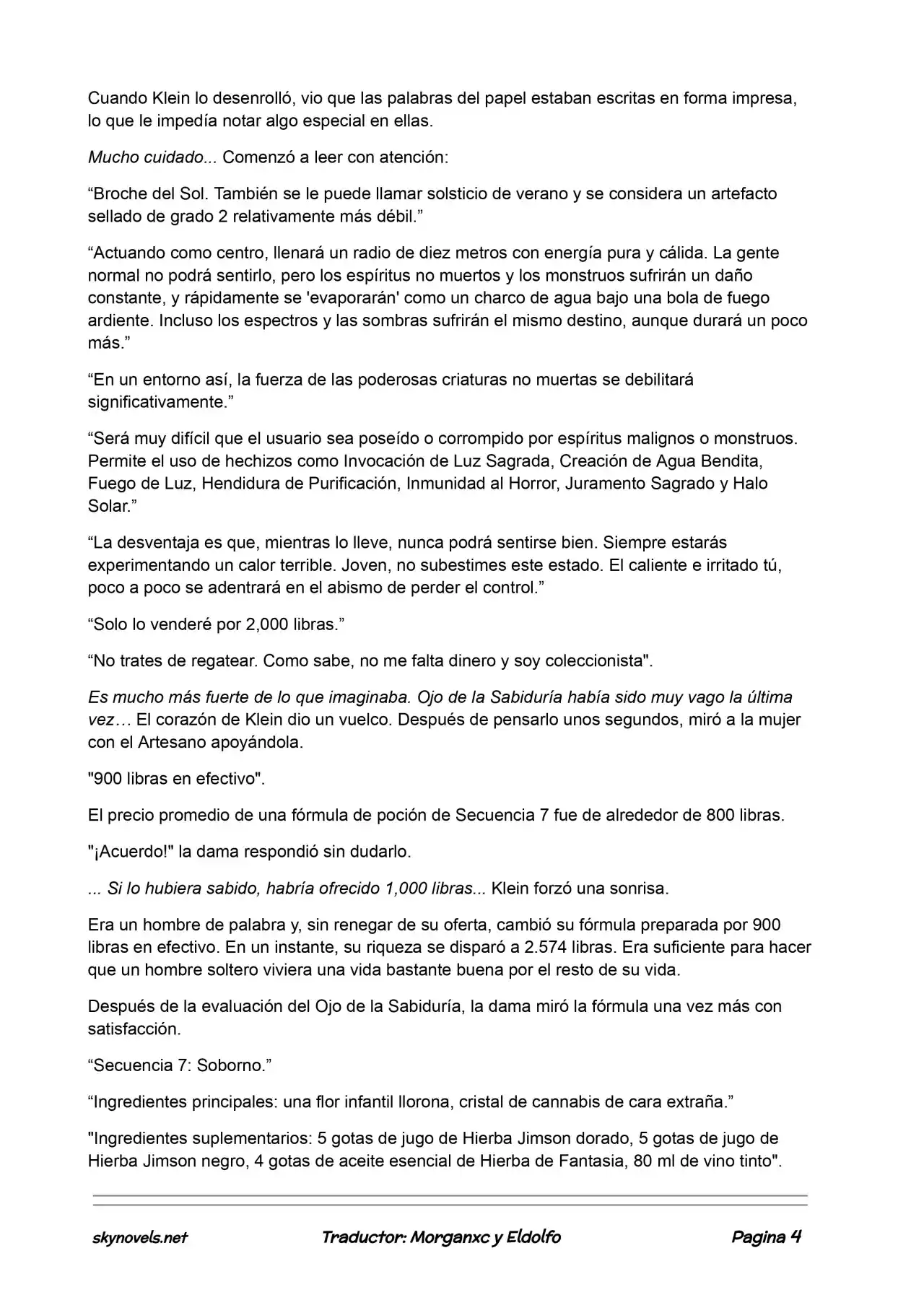 Lord Of The Mysteries (Novela) - Capítulo 344 - Página 3 - LectorTMOo
