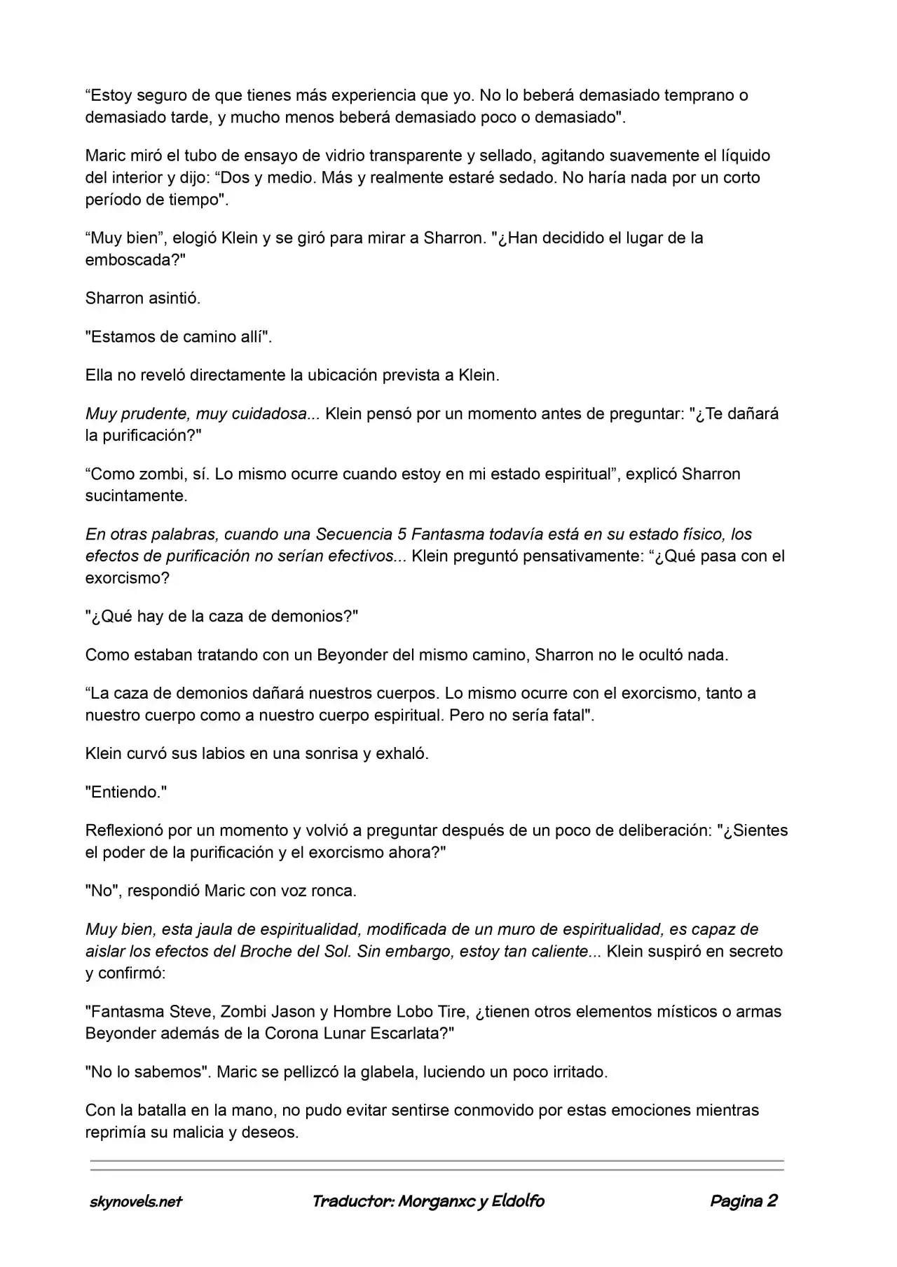 Lord Of The Mysteries (Novela) - Capítulo 346 - Página 1 - LectorTMOo