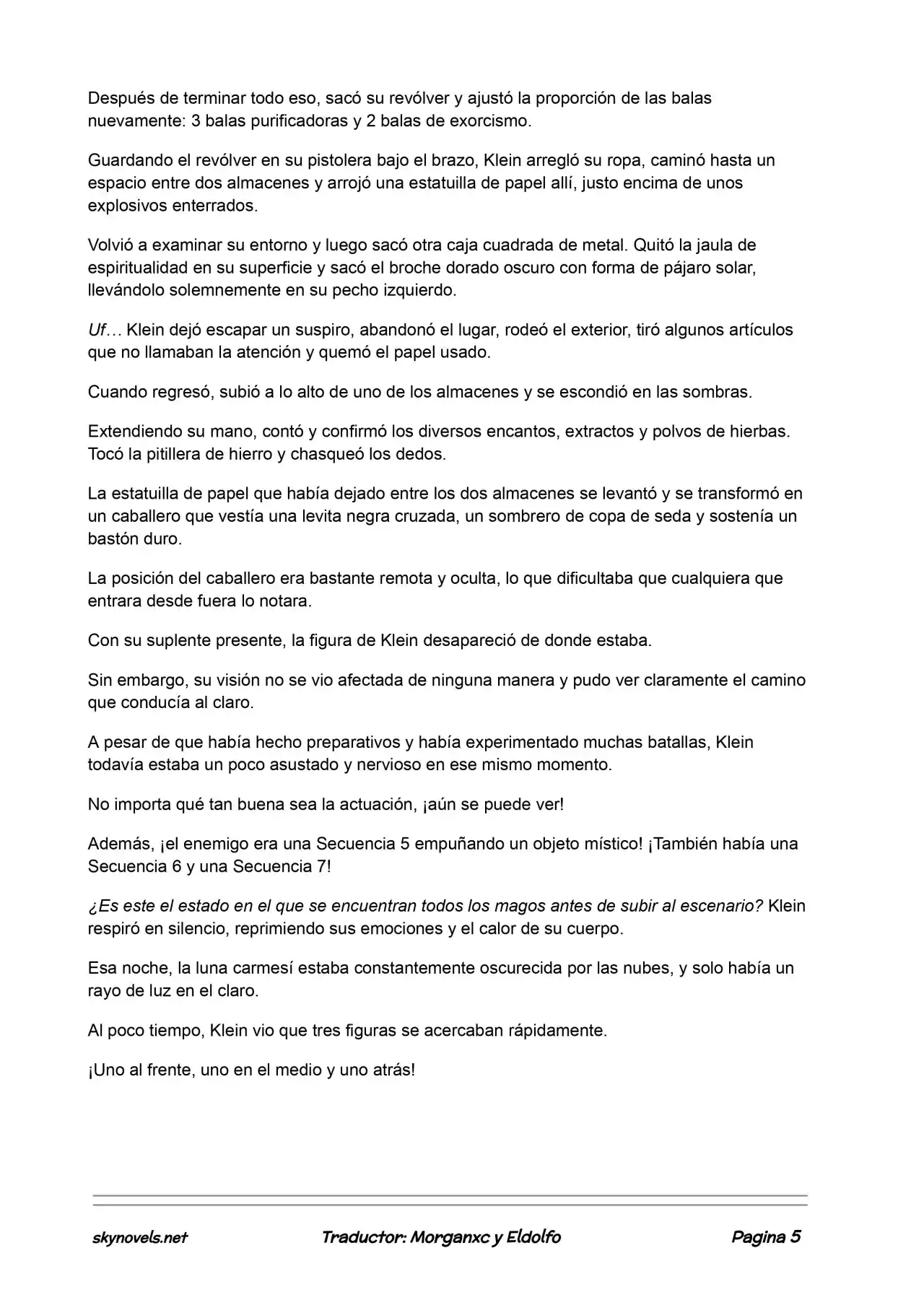Lord Of The Mysteries (Novela) - Capítulo 346 - Página 4 - LectorTMOo