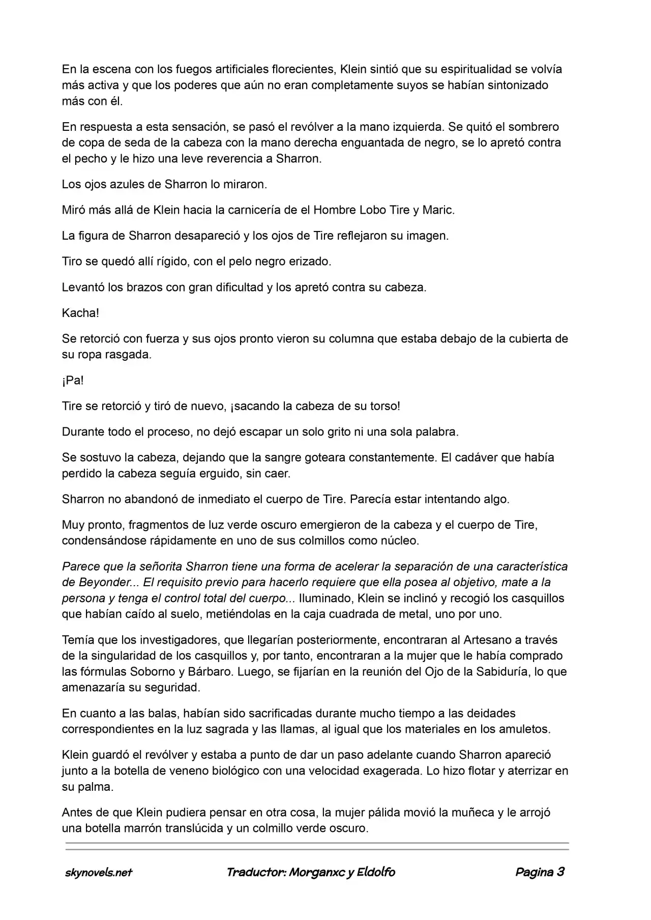 Lord Of The Mysteries (Novela) - Capítulo 350 - Página 1 - LectorTMOo