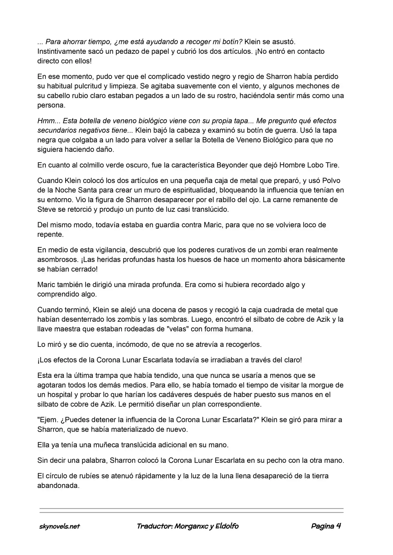 Lord Of The Mysteries (Novela) - Capítulo 350 - Página 2 - LectorTMOo