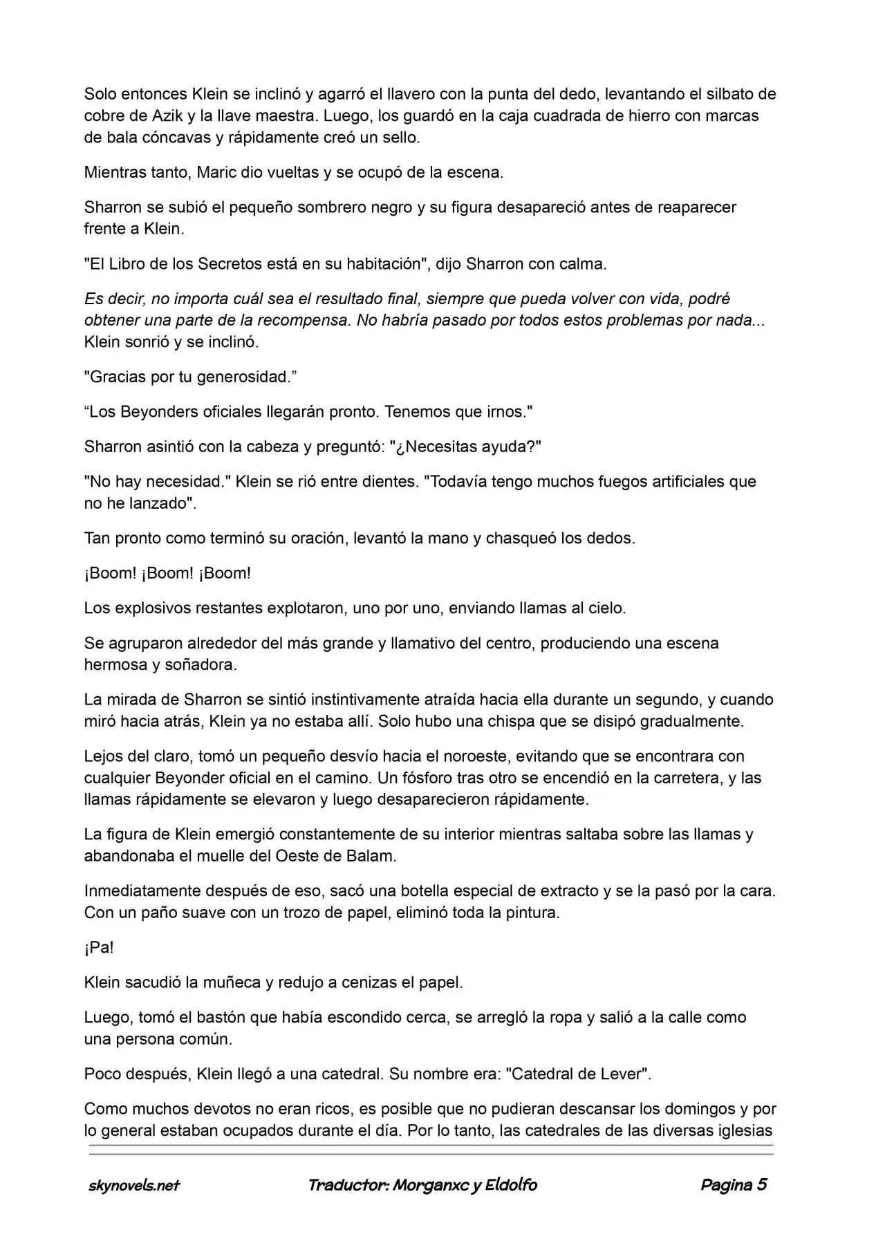 Lord Of The Mysteries (Novela) - Capítulo 350 - Página 3 - LectorTMOo