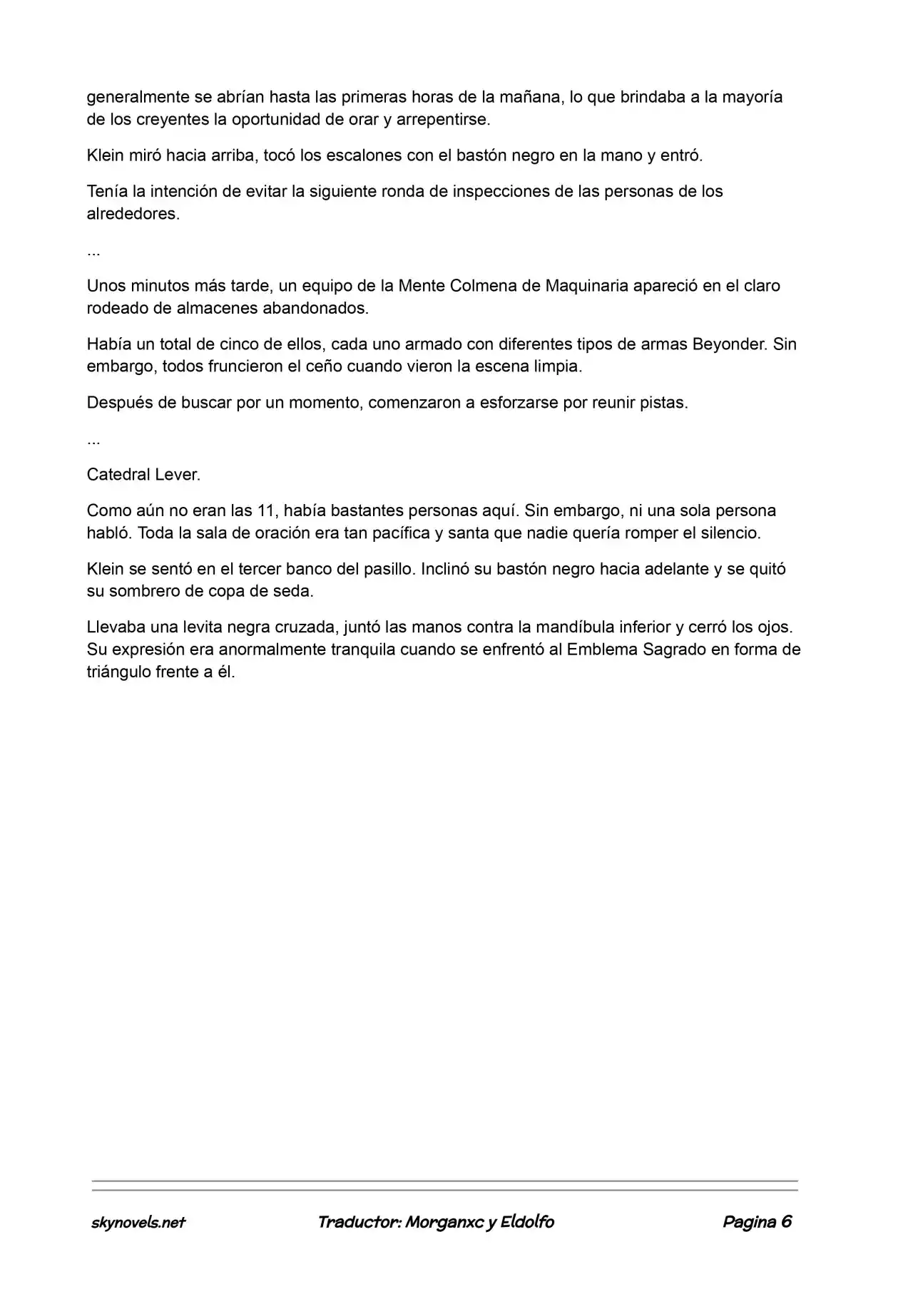 Lord Of The Mysteries (Novela) - Capítulo 350 - Página 4 - LectorTMOo