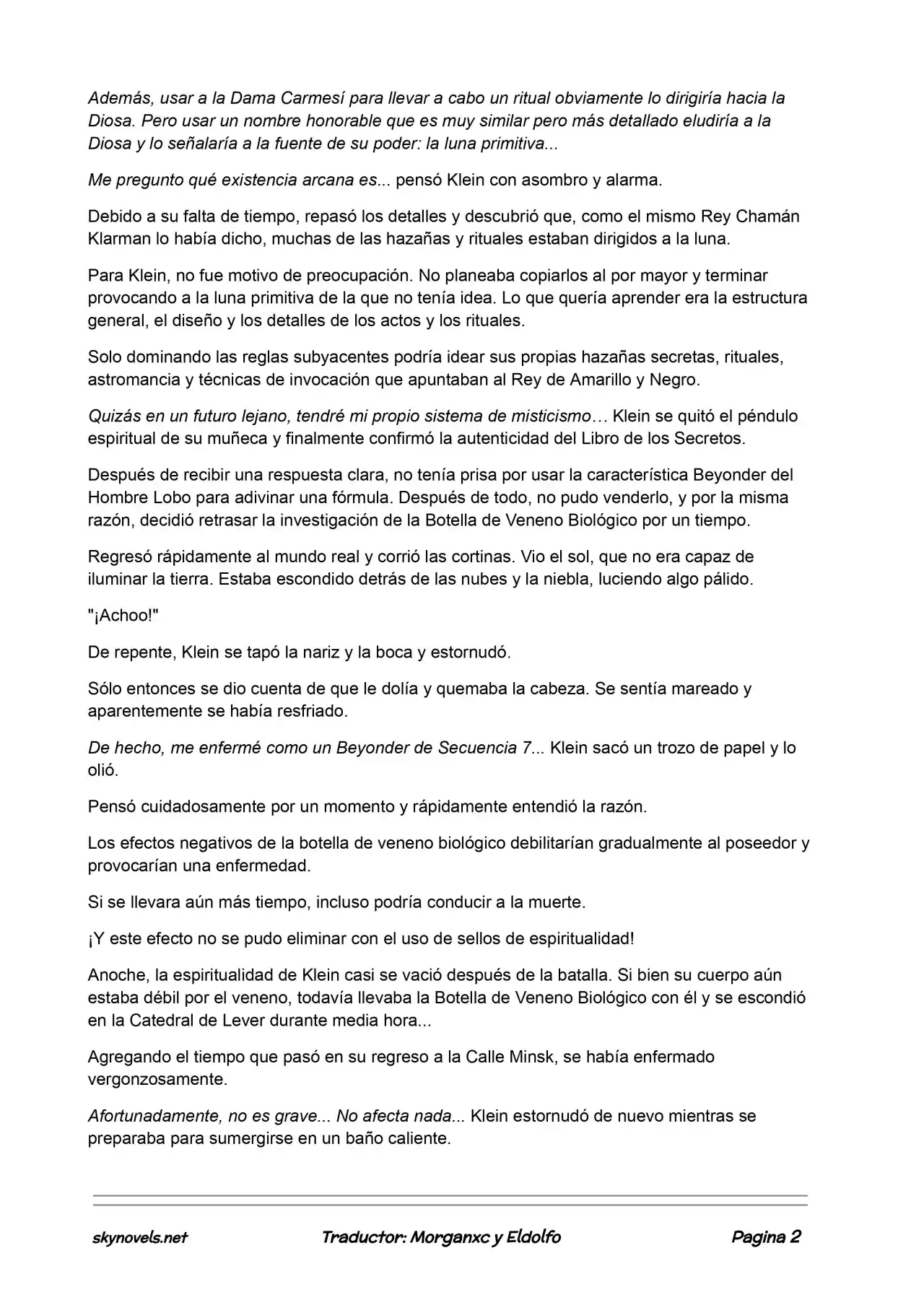 Lord Of The Mysteries (Novela) - Capítulo 352 - Página 1 - LectorTMOo