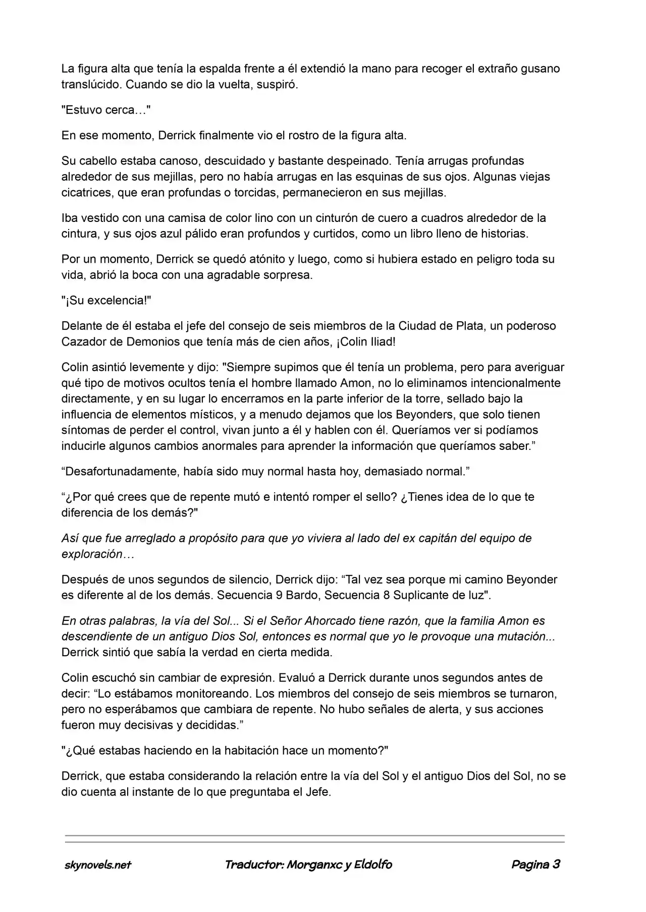 Lord Of The Mysteries (Novela) - Capítulo 361 - Página 3 - LectorTMOo