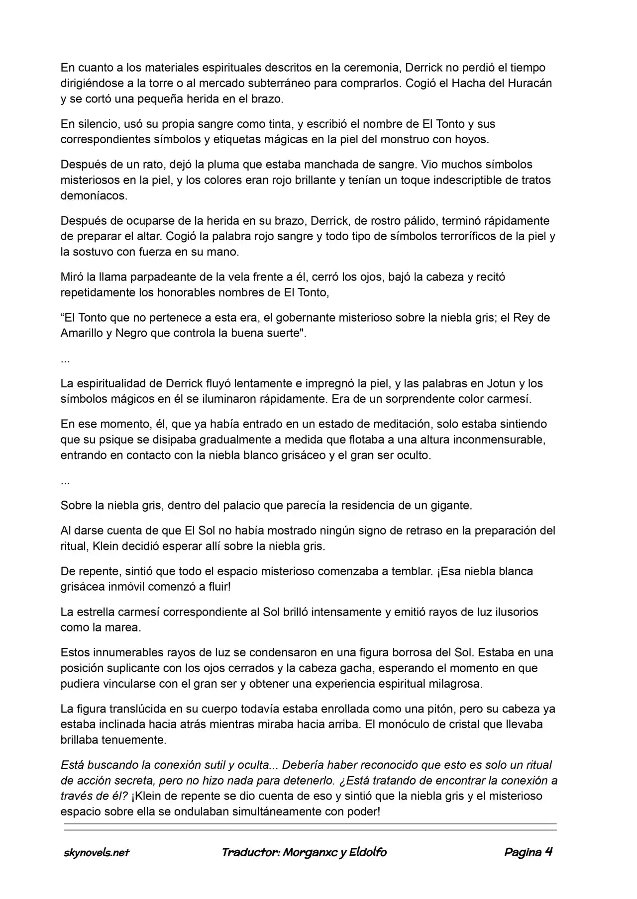 Lord Of The Mysteries (Novela) - Capítulo 362 - Página 4 - LectorTMOo