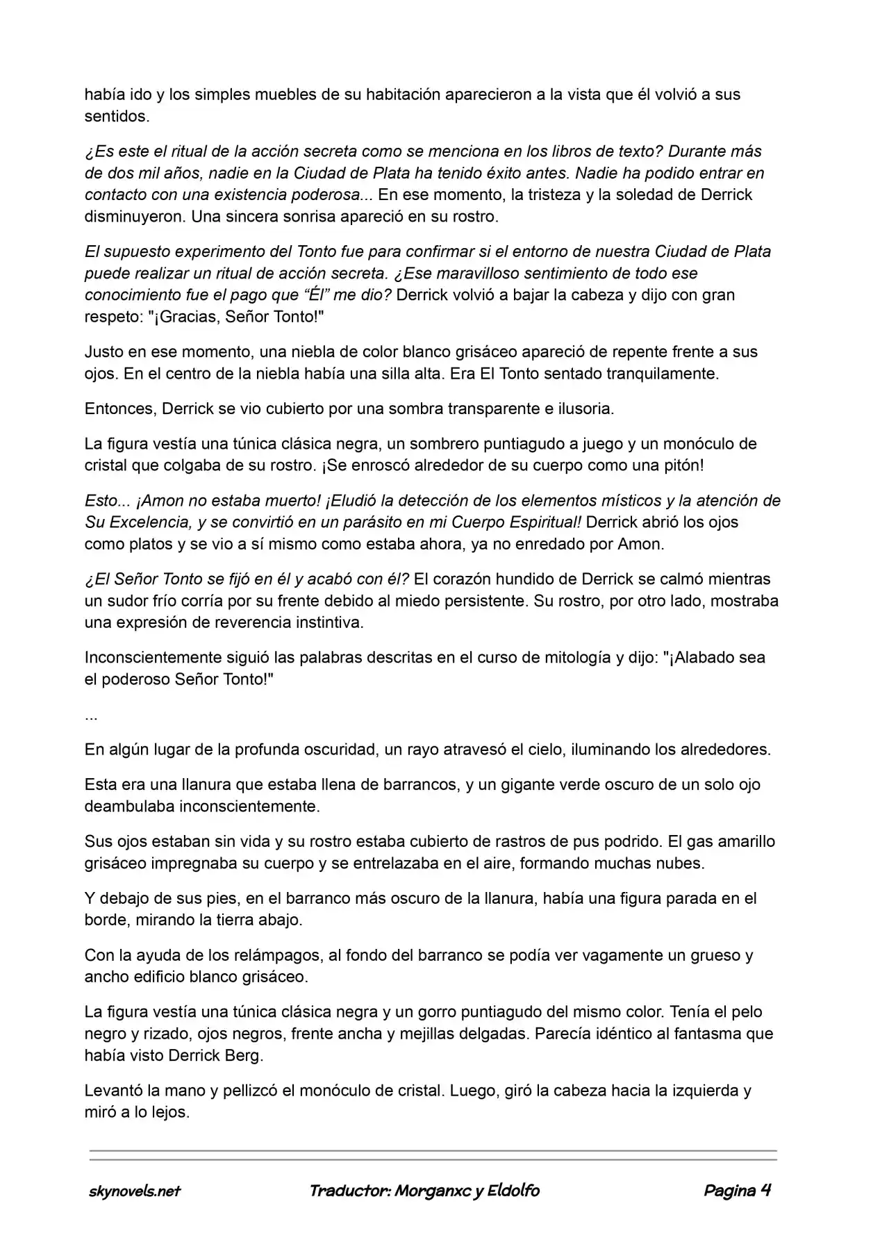 Lord Of The Mysteries (Novela) - Capítulo 363 - Página 4 - LectorTMOo