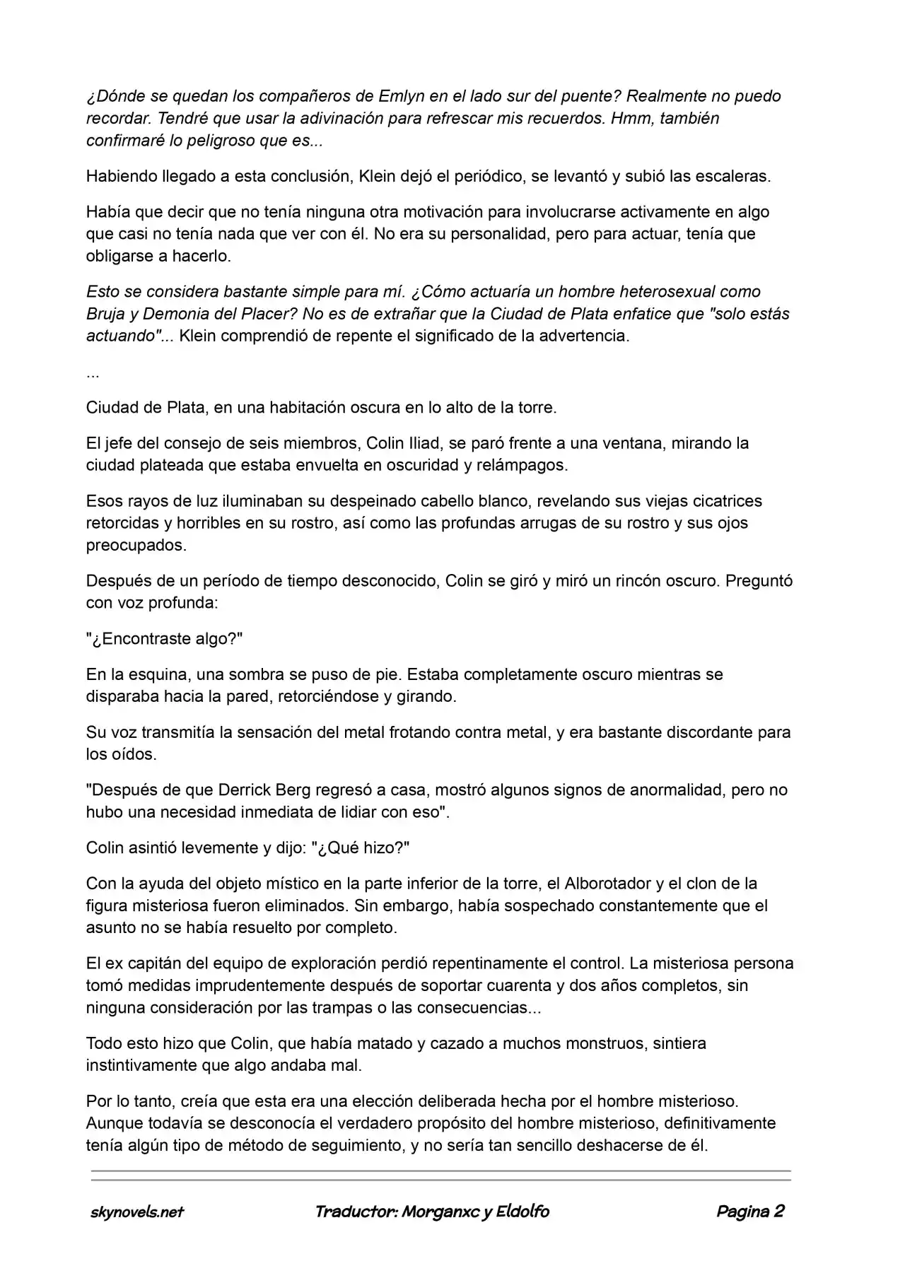 Lord Of The Mysteries (Novela) - Capítulo 364 - Página 2 - LectorTMOo