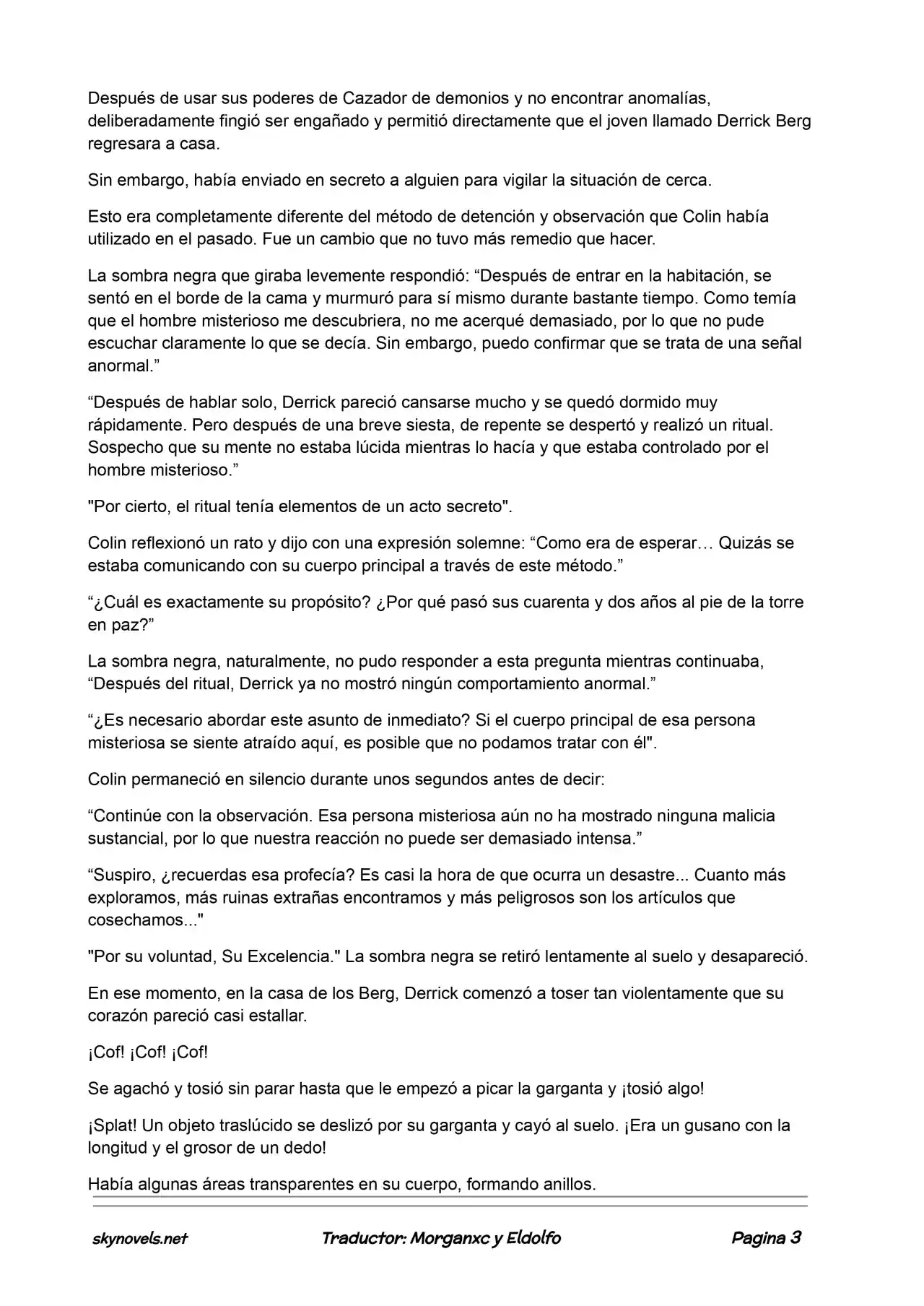 Lord Of The Mysteries (Novela) - Capítulo 364 - Página 3 - LectorTMOo