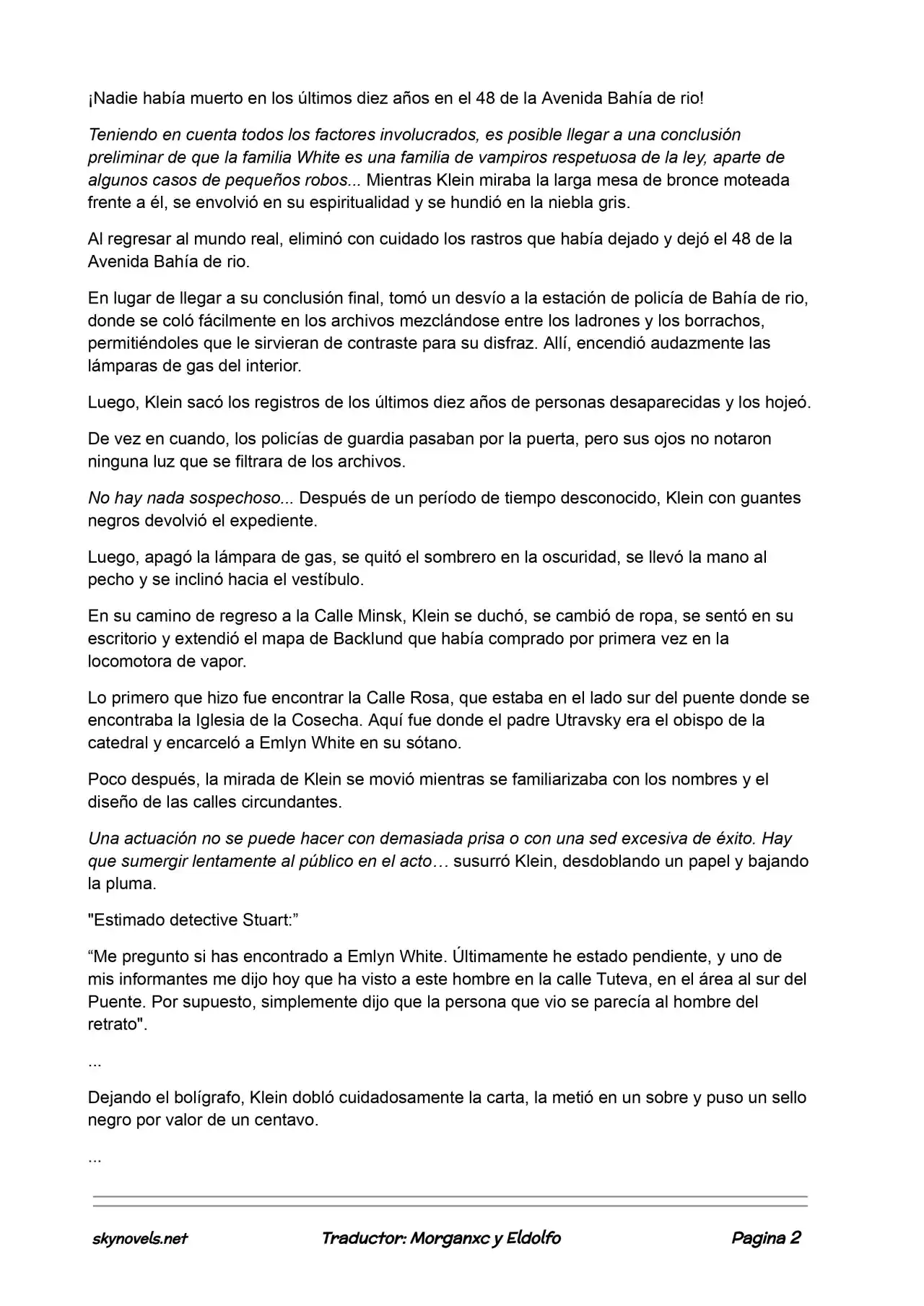 Lord Of The Mysteries (Novela) - Capítulo 366 - Página 2 - LectorTMOo