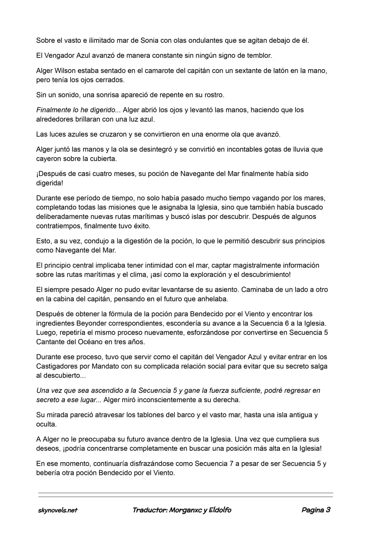 Lord Of The Mysteries (Novela) - Capítulo 366 - Página 3 - LectorTMOo