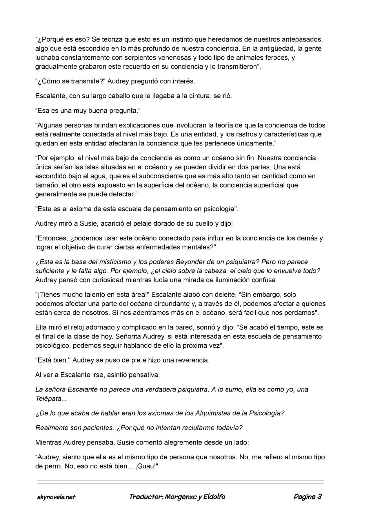 Lord Of The Mysteries (Novela) - Capítulo 368 - Página 3 - LectorTMOo