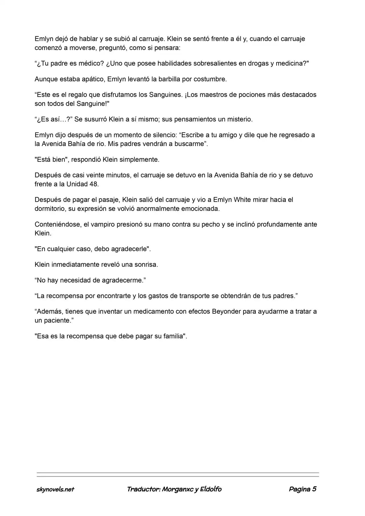 Lord Of The Mysteries (Novela) - Capítulo 369 - Página 5 - LectorTMOo