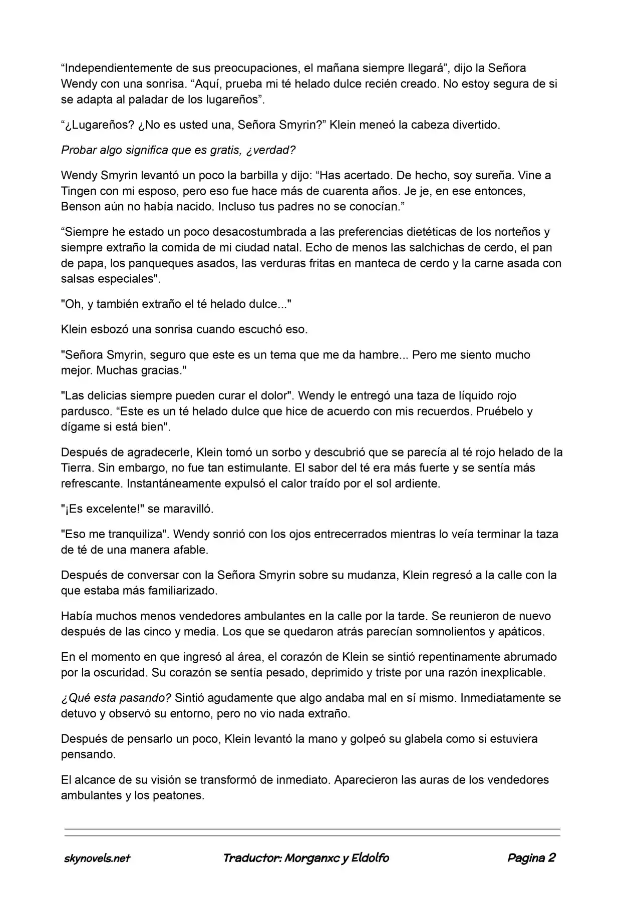 Lord Of The Mysteries (Novela) - Capítulo 37 - Página 2 - LectorTMOo
