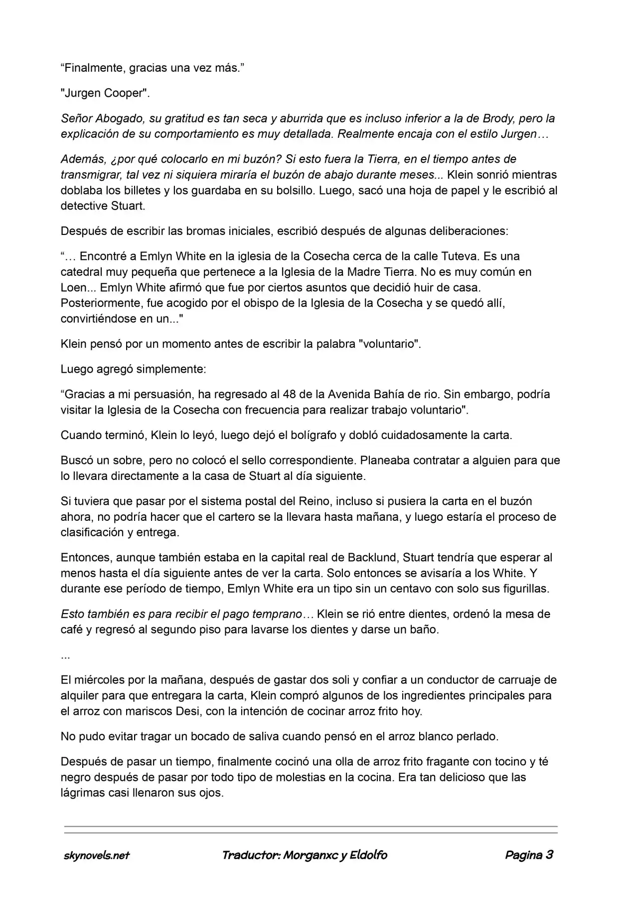 Lord Of The Mysteries (Novela) - Capítulo 370 - Página 3 - LectorTMOo