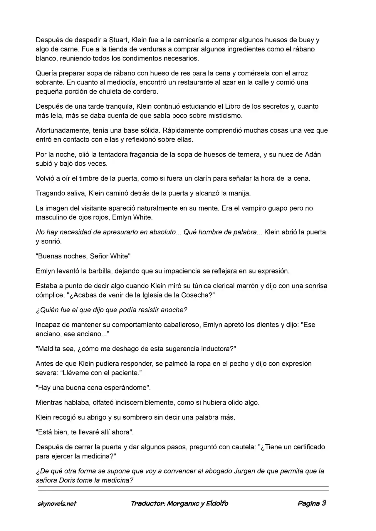 Lord Of The Mysteries (Novela) - Capítulo 371 - Página 3 - LectorTMOo