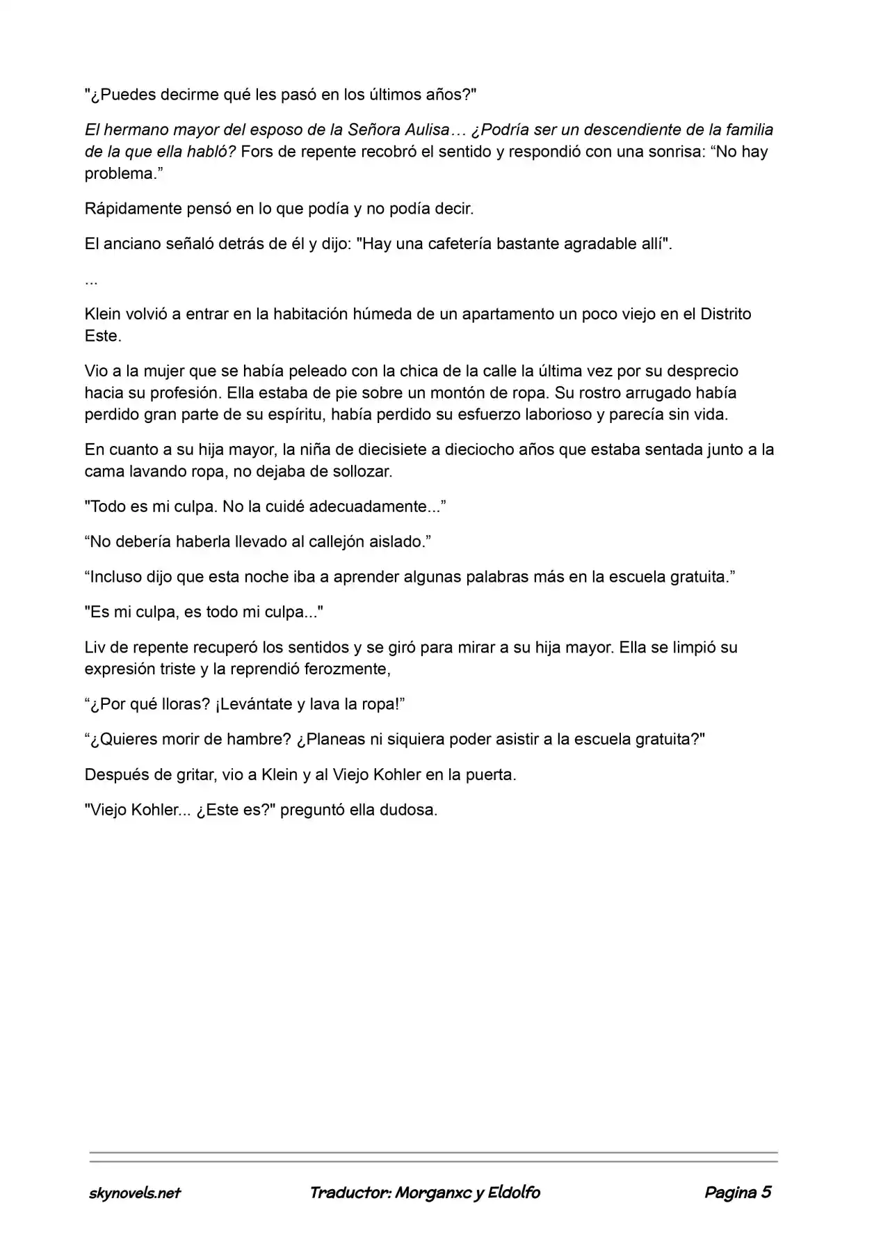 Lord Of The Mysteries (Novela) - Capítulo 372 - Página 5 - LectorTMOo