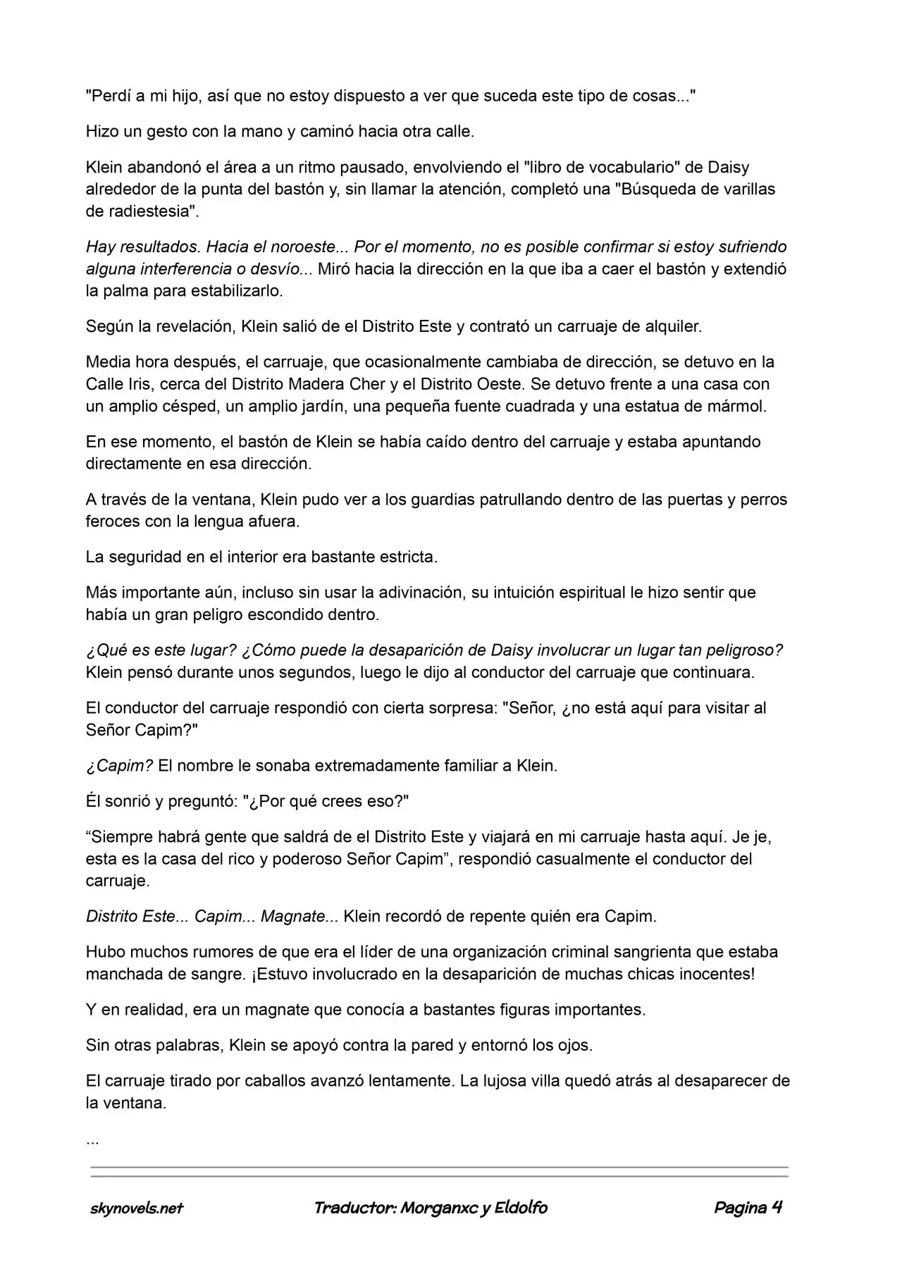 Lord Of The Mysteries (Novela) - Capítulo 373 - Página 4 - LectorTMOo