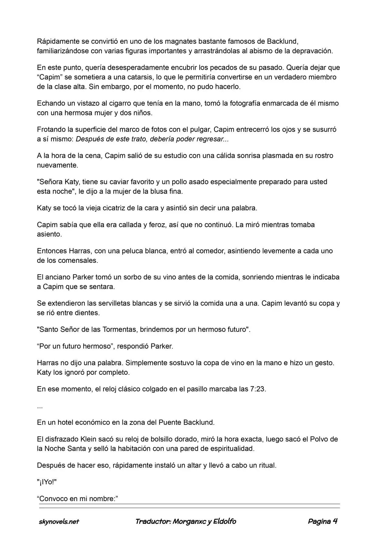 Lord Of The Mysteries (Novela) - Capítulo 377 - Página 4 - LectorTMOo