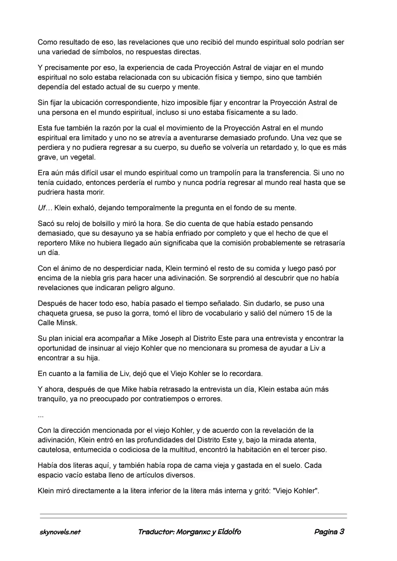 Lord Of The Mysteries (Novela) - Capítulo 387 - Página 3 - LectorTMOo