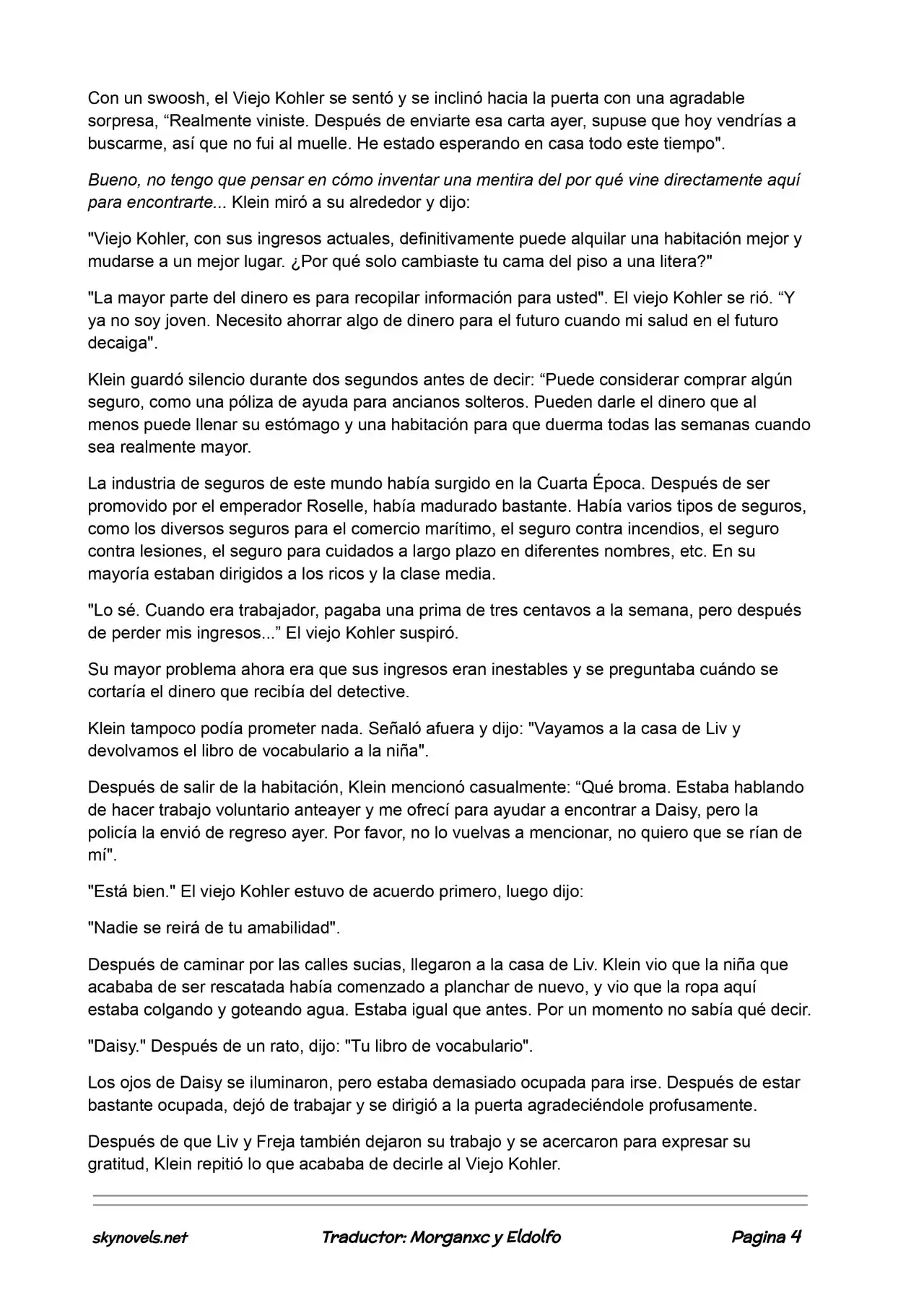 Lord Of The Mysteries (Novela) - Capítulo 387 - Página 4 - LectorTMOo