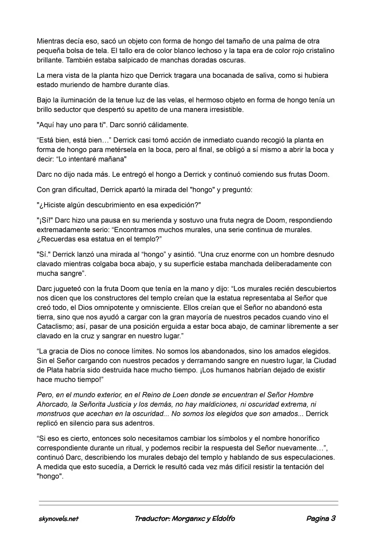 Lord Of The Mysteries (Novela) - Capítulo 398 - Página 3 - LectorTMOo