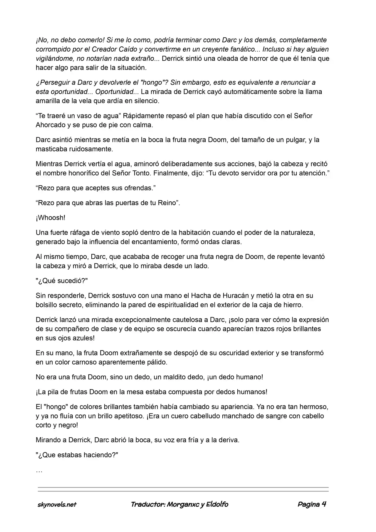 Lord Of The Mysteries (Novela) - Capítulo 398 - Página 4 - LectorTMOo