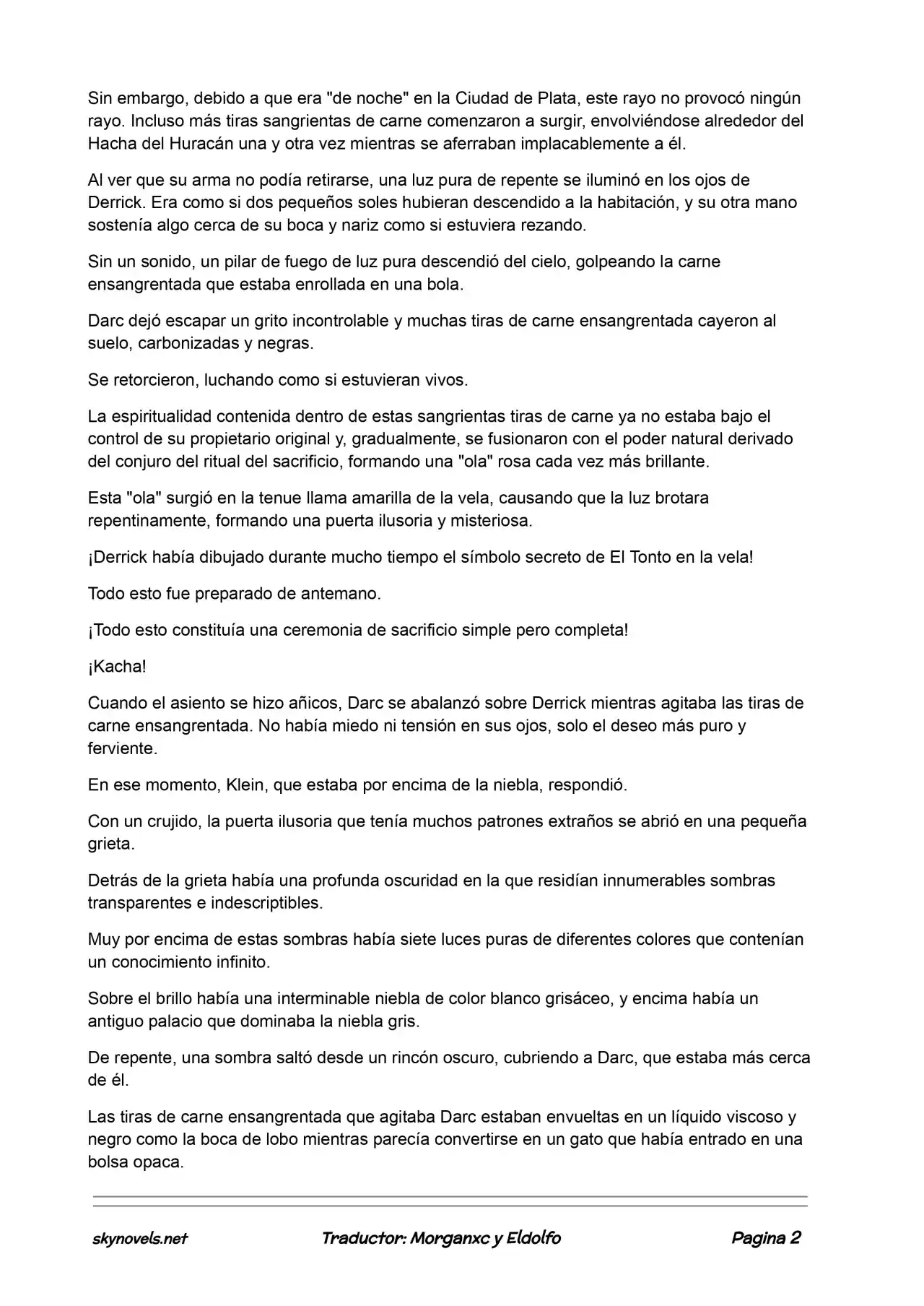 Lord Of The Mysteries (Novela) - Capítulo 399 - Página 2 - LectorTMOo