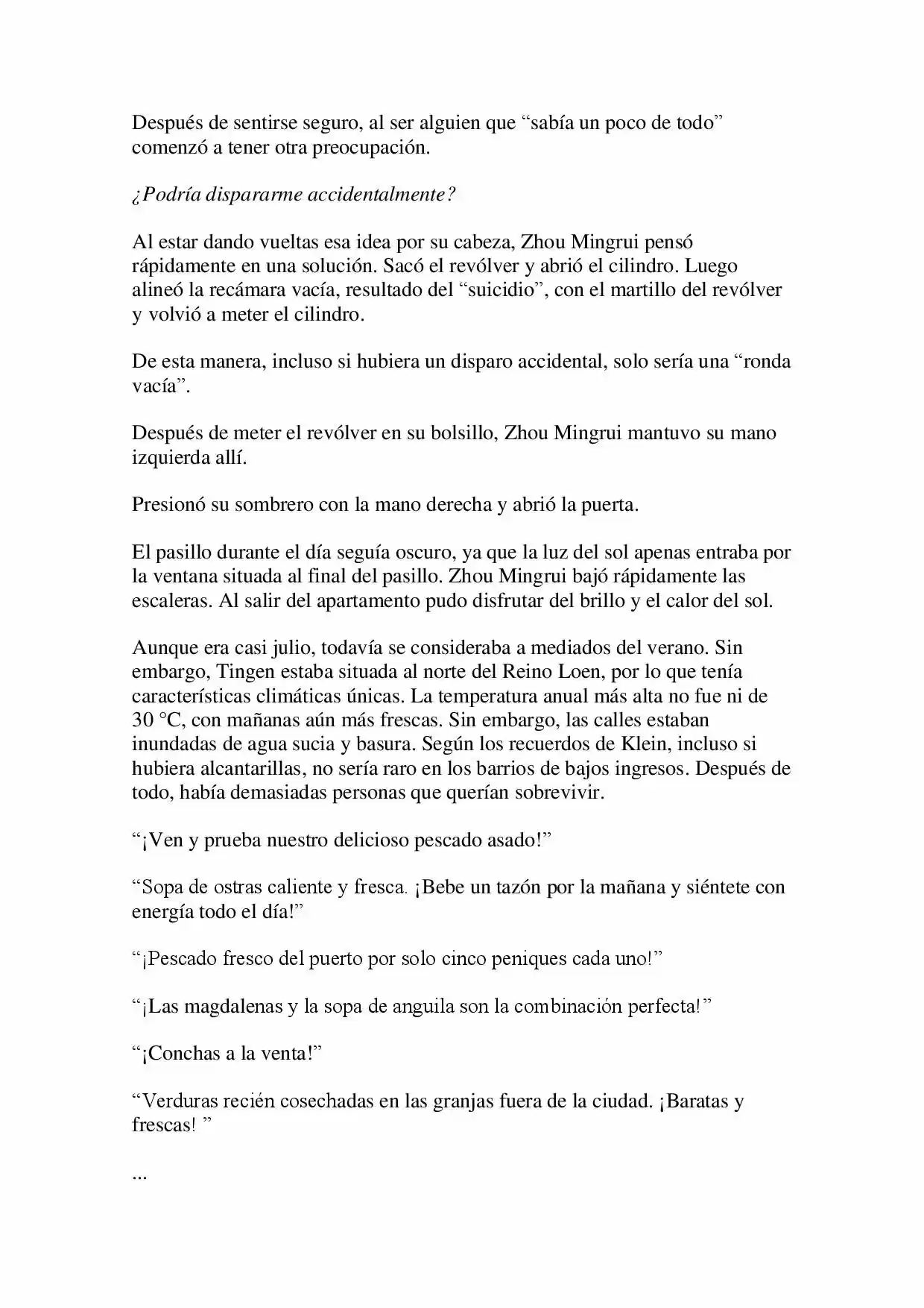 Lord Of The Mysteries (Novela) - Capítulo 4 - Página 3 - LectorTMOo