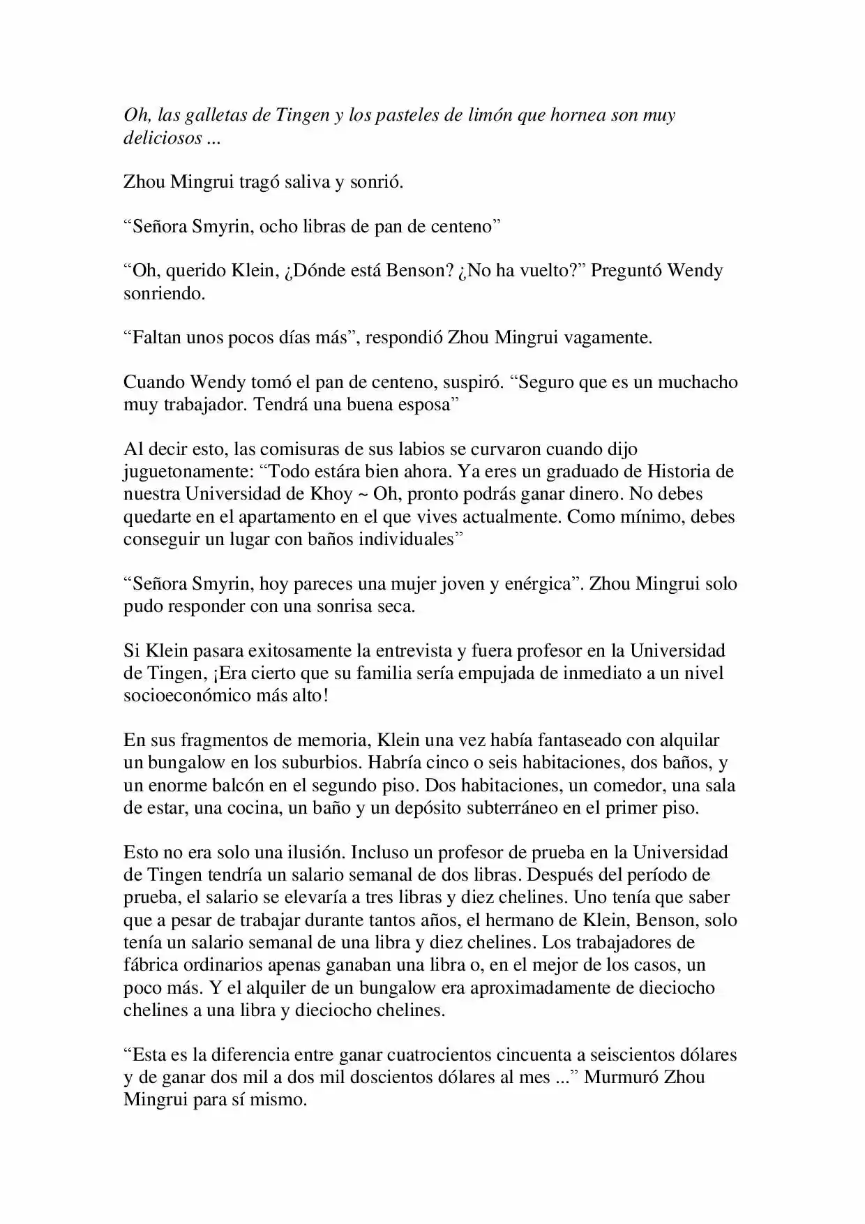 Lord Of The Mysteries (Novela) - Capítulo 4 - Página 5 - LectorTMOo
