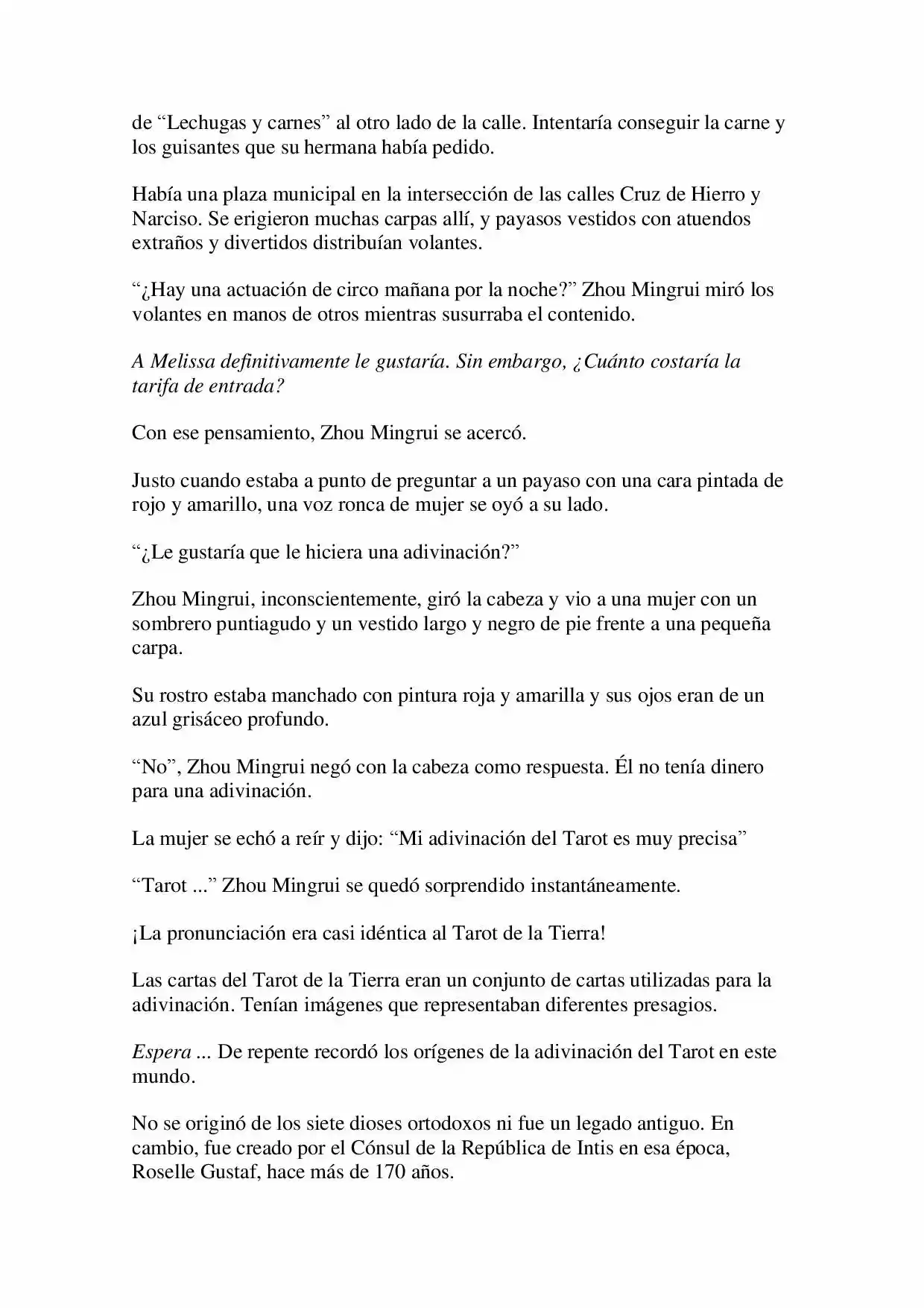 Lord Of The Mysteries (Novela) - Capítulo 4 - Página 7 - LectorTMOo