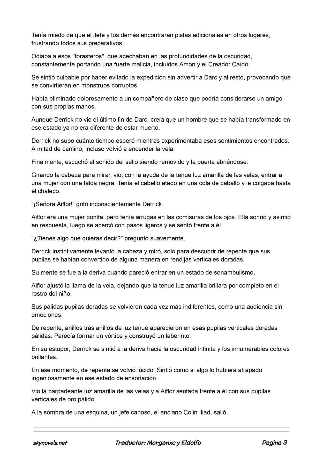 Lord Of The Mysteries (Novela) - Capítulo 400 - Página 3 - LectorTMOo