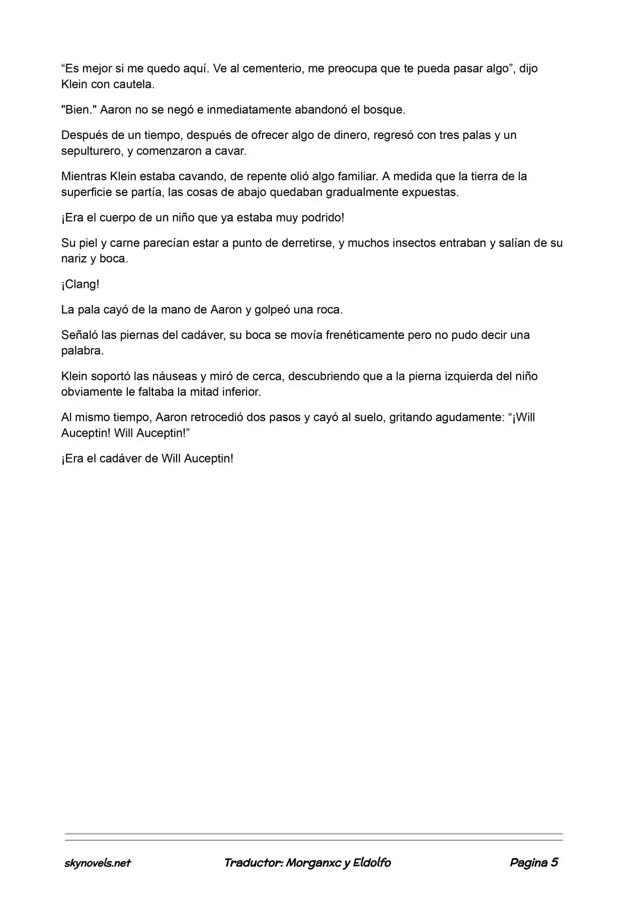 Lord Of The Mysteries (Novela) - Capítulo 402 - Página 5 - LectorTMOo