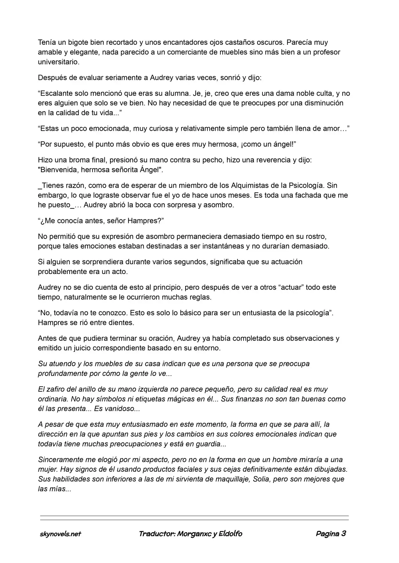 Lord Of The Mysteries (Novela) - Capítulo 405 - Página 3 - LectorTMOo