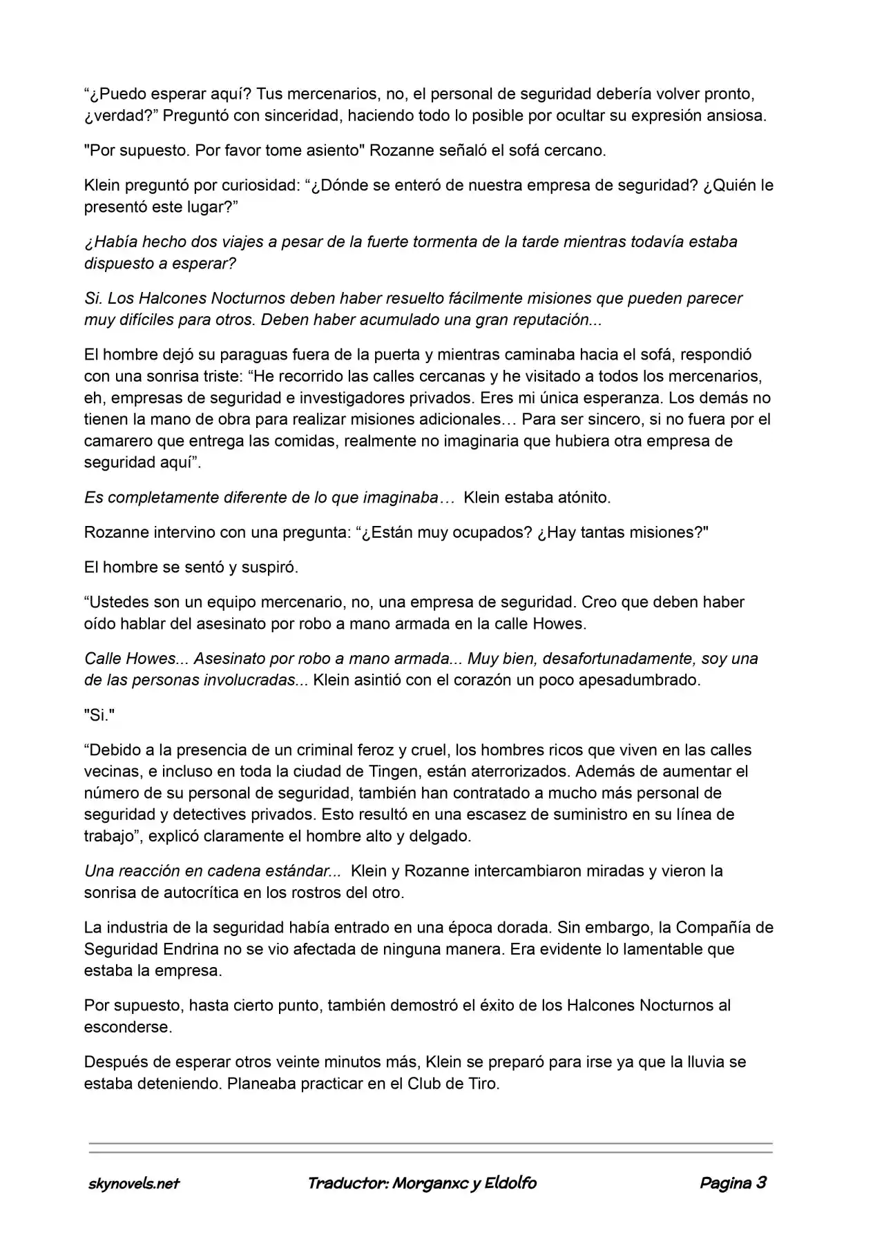 Lord Of The Mysteries (Novela) - Capítulo 42 - Página 3 - LectorTMOo
