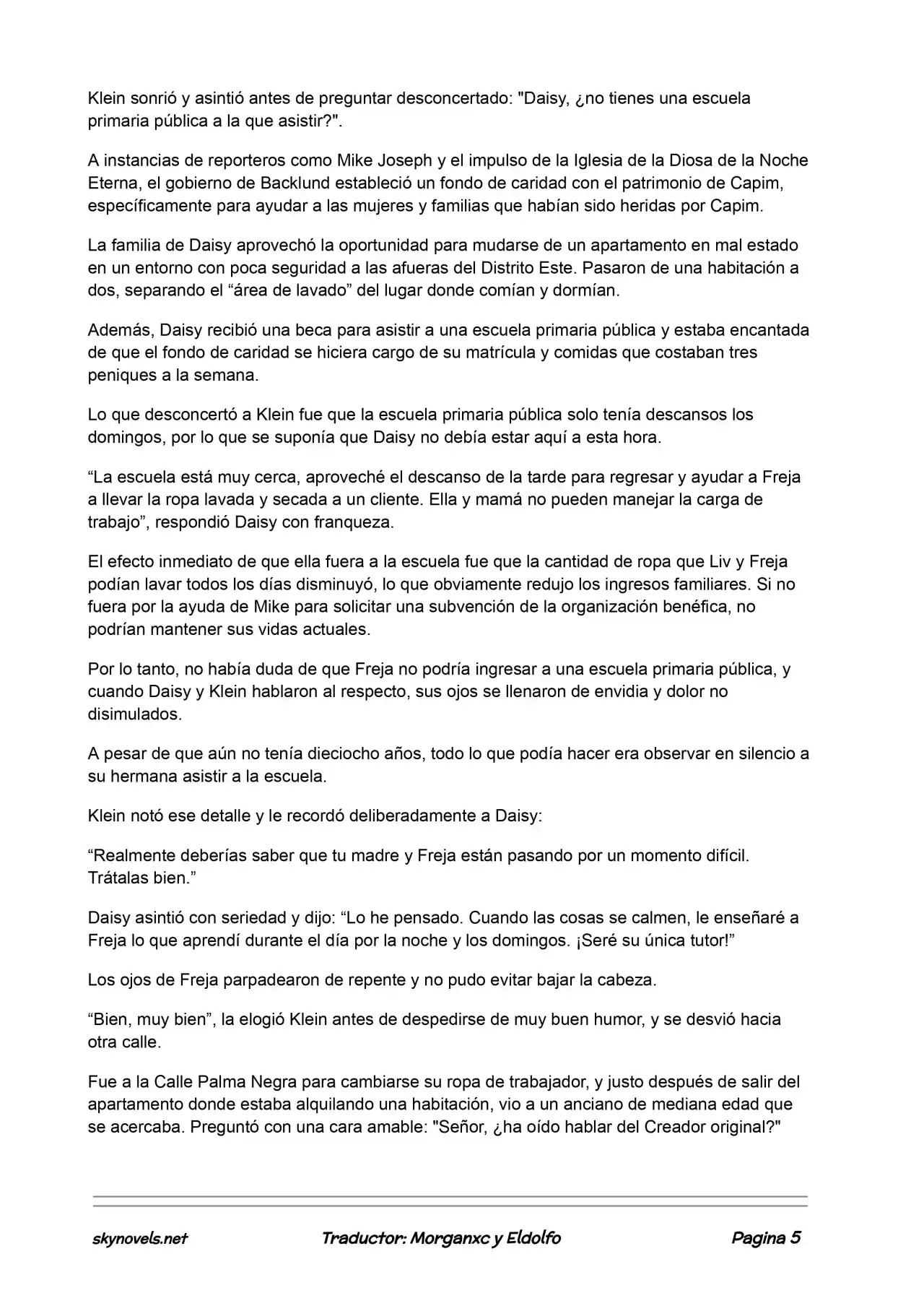 Lord Of The Mysteries (Novela) - Capítulo 432 - Página 5 - LectorTMOo