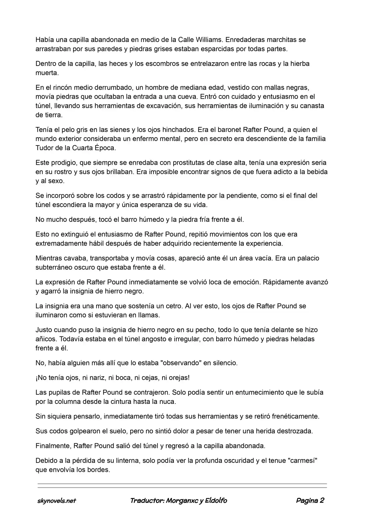 Lord Of The Mysteries (Novela) - Capítulo 456 - Página 2 - LectorTMOo