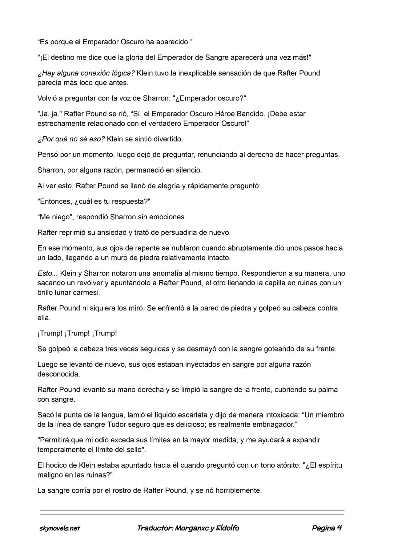 Lord Of The Mysteries (Novela) - Capítulo 456 - Página 4 - LectorTMOo