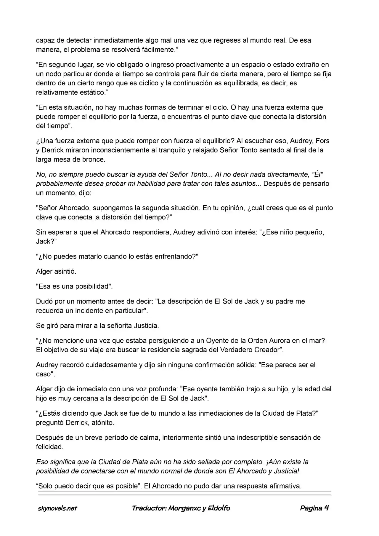 Lord Of The Mysteries (Novela) - Capítulo 460 - Página 4 - LectorTMOo