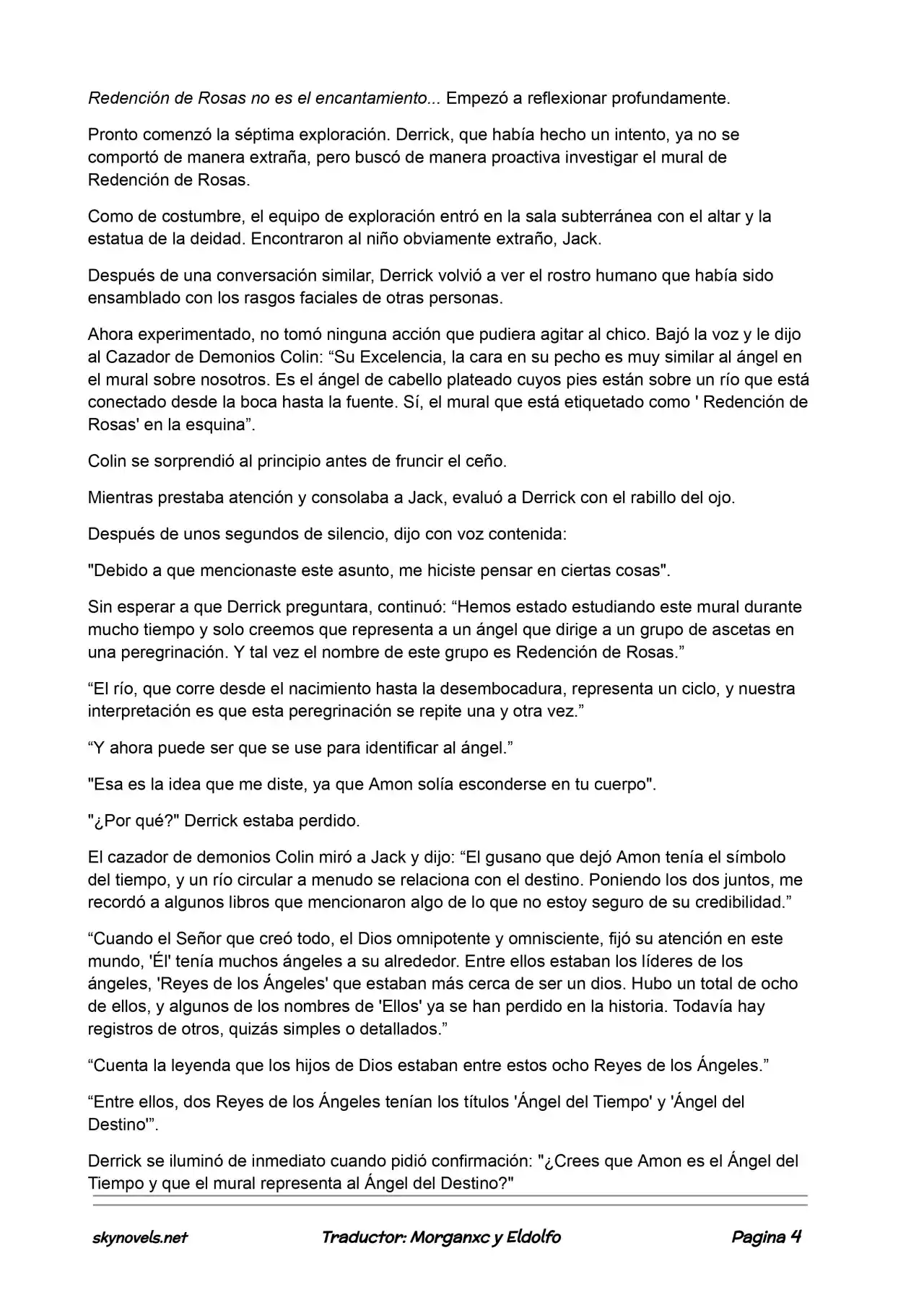 Lord Of The Mysteries (Novela) - Capítulo 466 - Página 4 - LectorTMOo