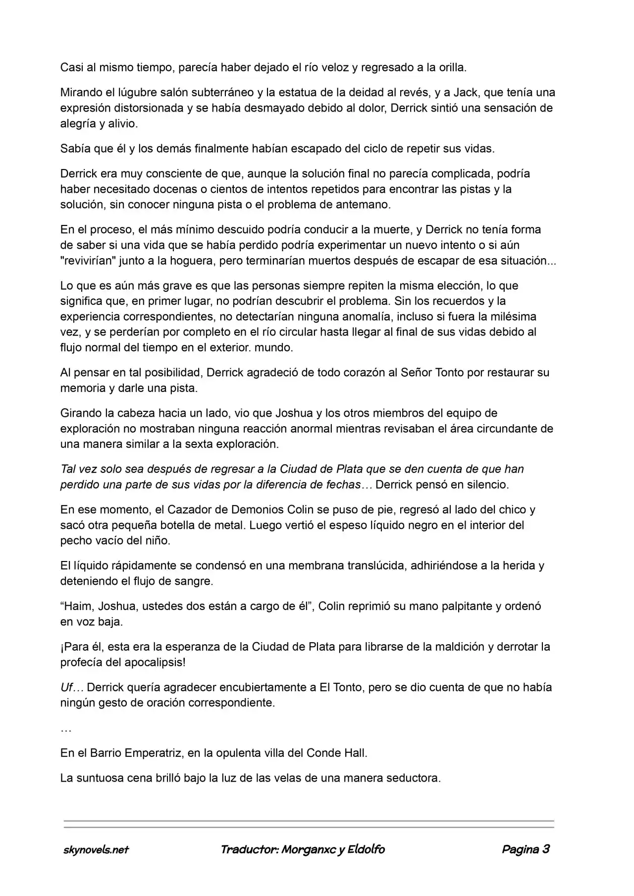 Lord Of The Mysteries (Novela) - Capítulo 467 - Página 3 - LectorTMOo