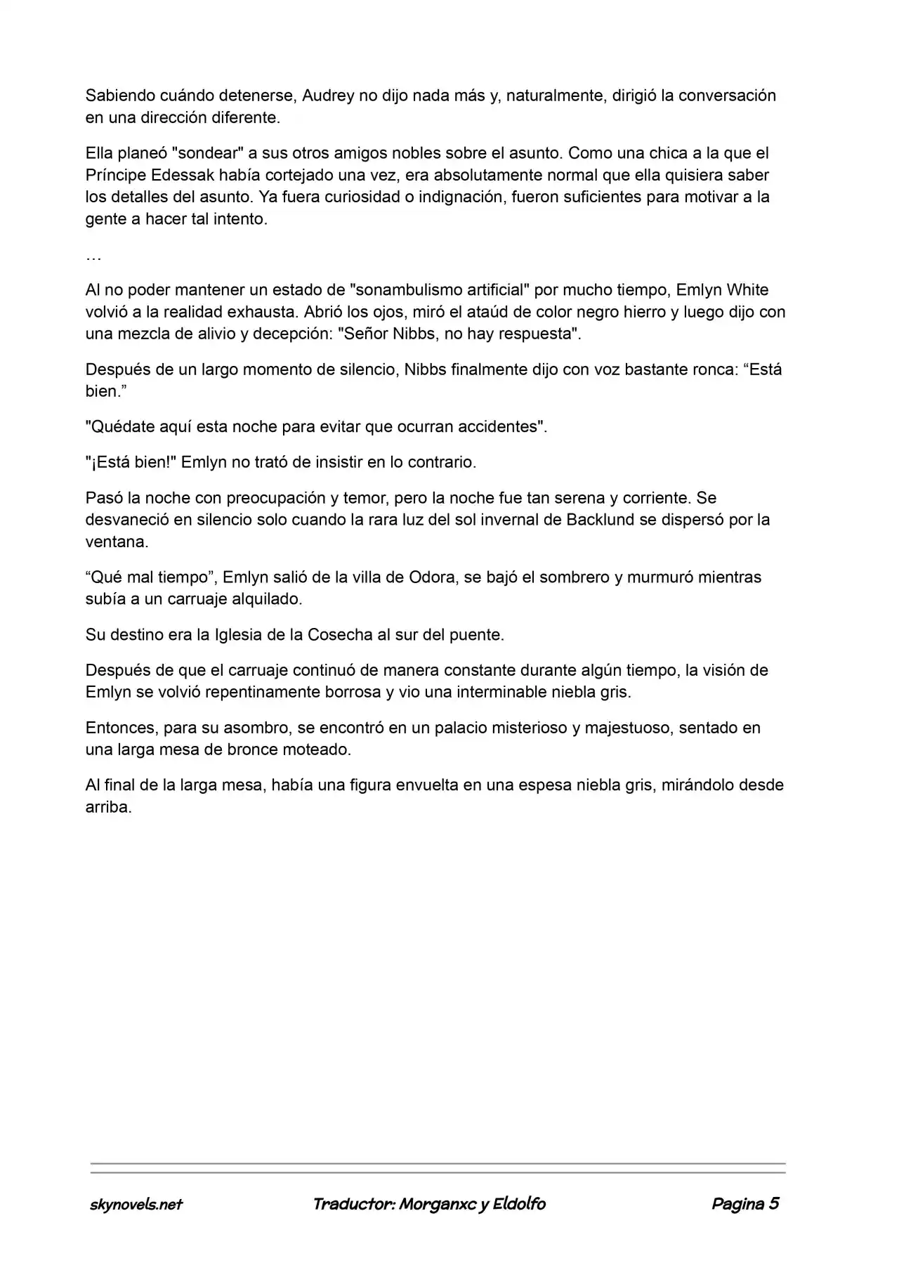 Lord Of The Mysteries (Novela) - Capítulo 467 - Página 5 - LectorTMOo