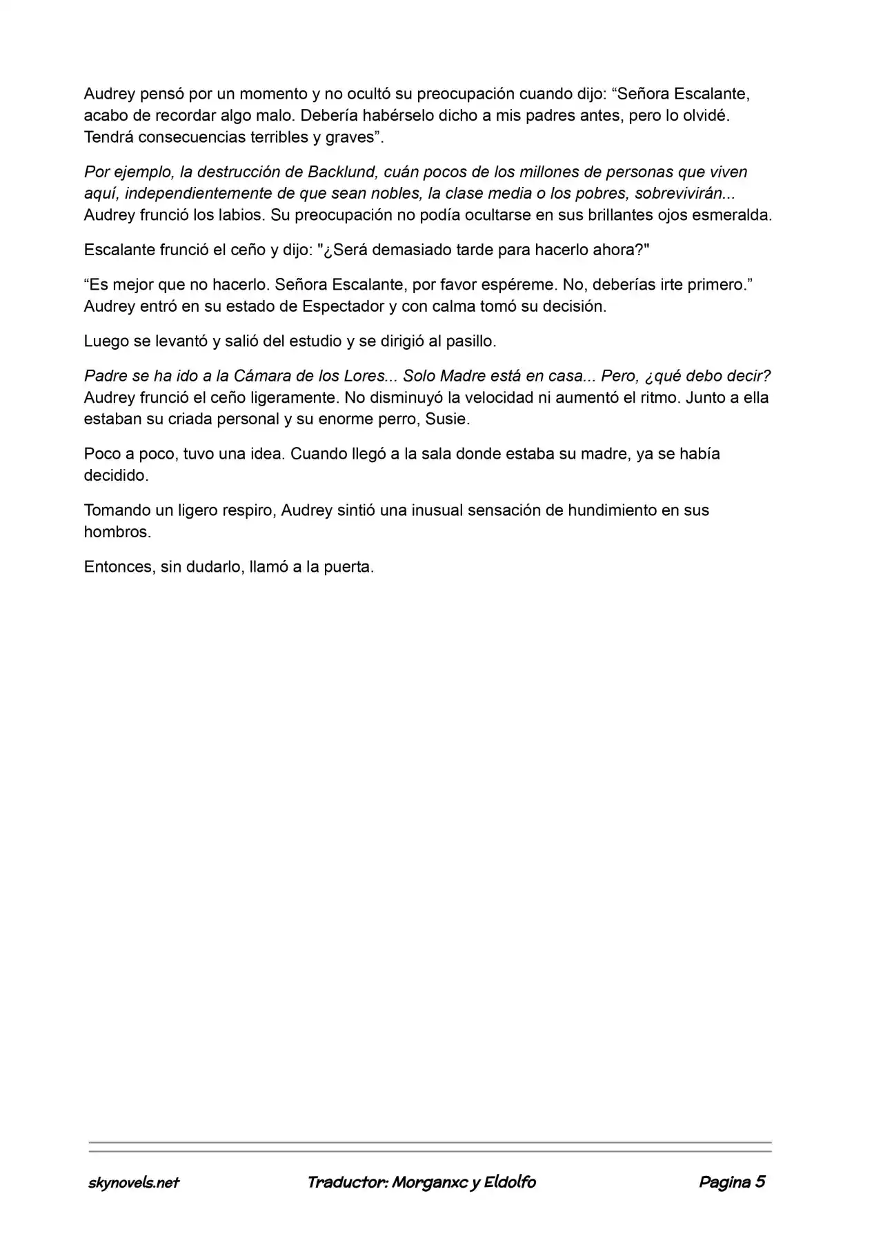 Lord Of The Mysteries (Novela) - Capítulo 471 - Página 5 - LectorTMOo