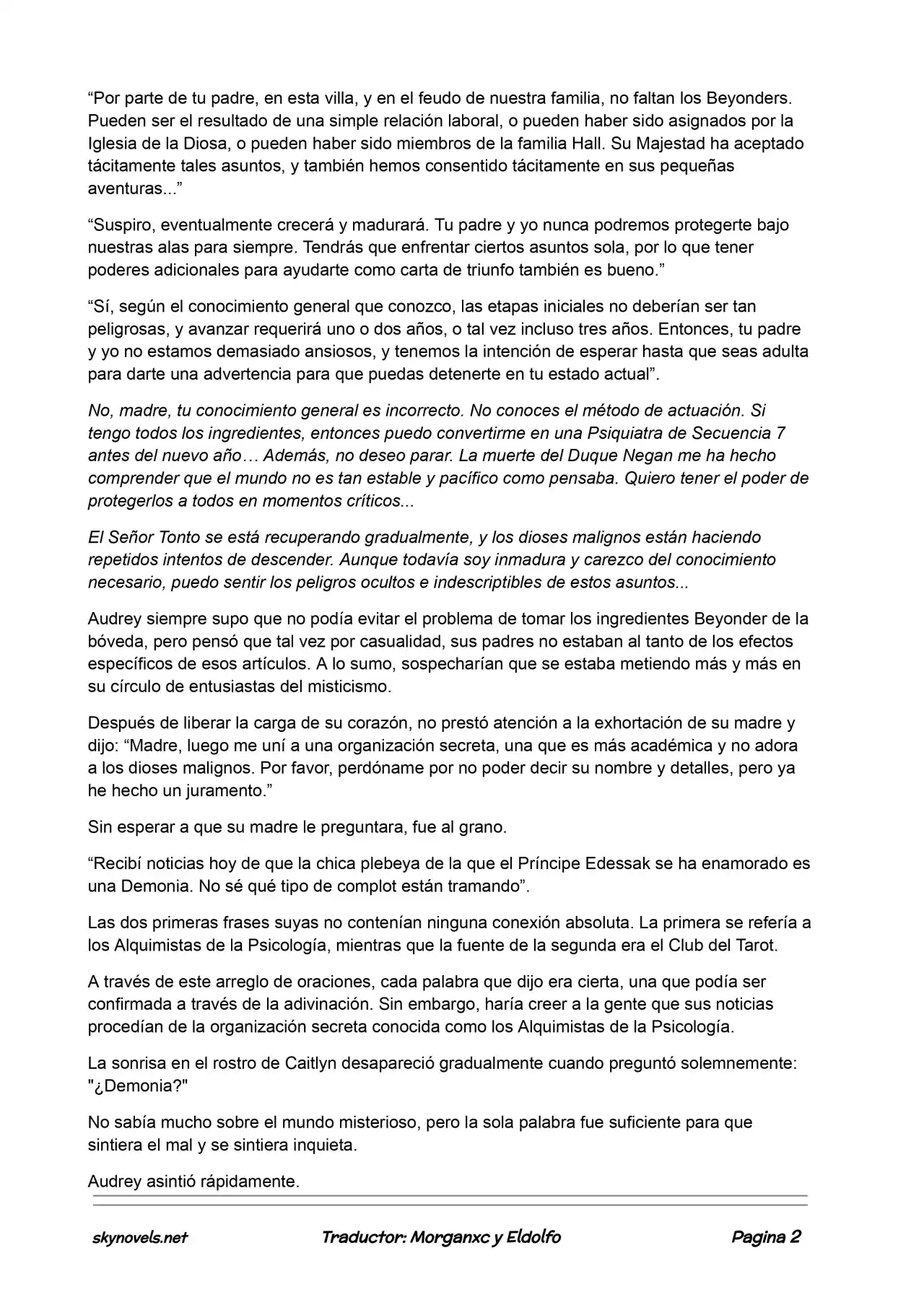 Lord Of The Mysteries (Novela) - Capítulo 472 - Página 2 - LectorTMOo
