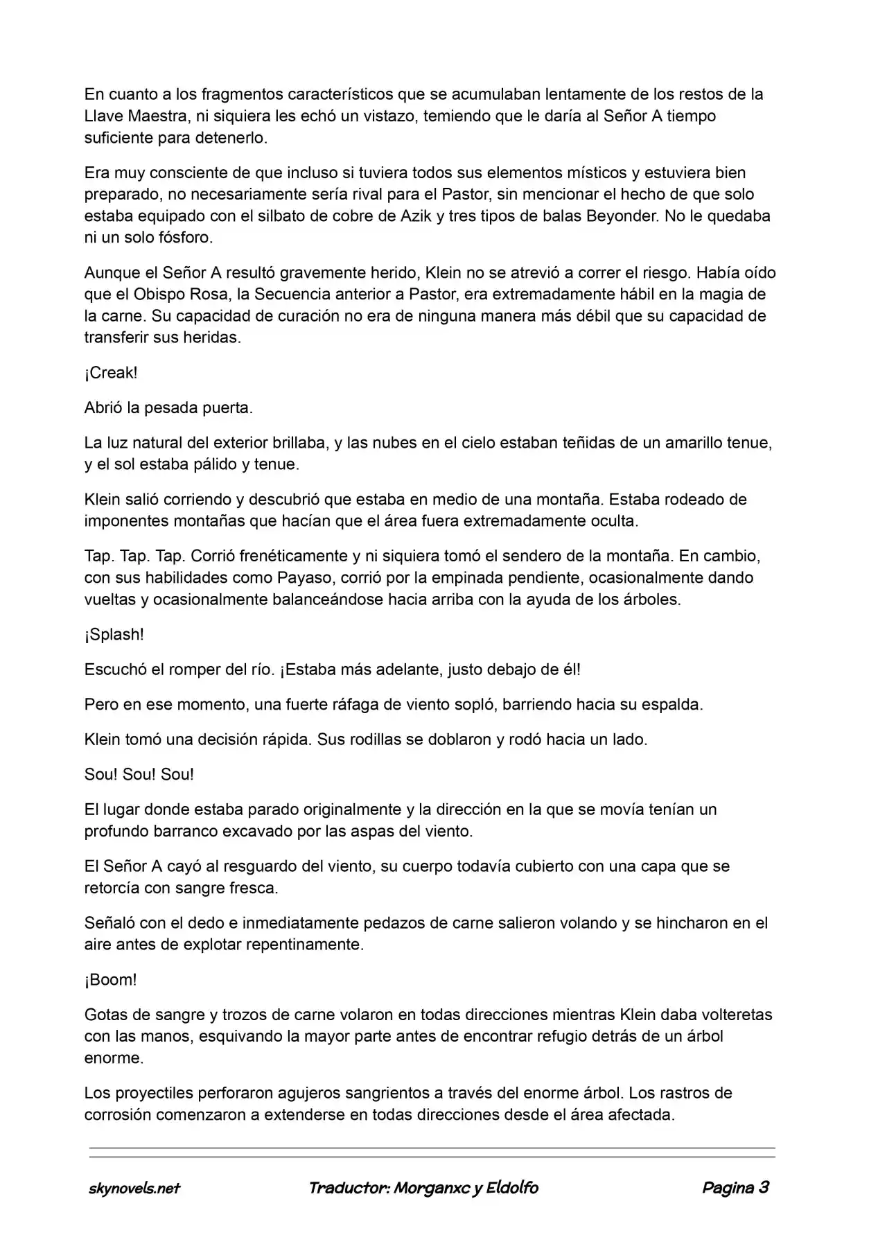 Lord Of The Mysteries (Novela) - Capítulo 478 - Página 3 - LectorTMOo