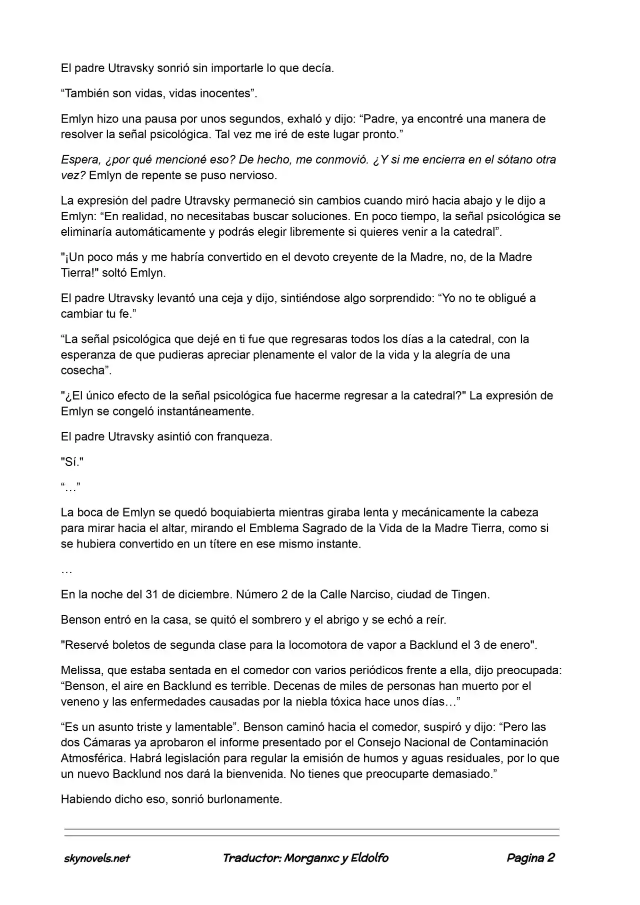Lord Of The Mysteries (Novela) - Capítulo 482 - Página 2 - LectorTMOo