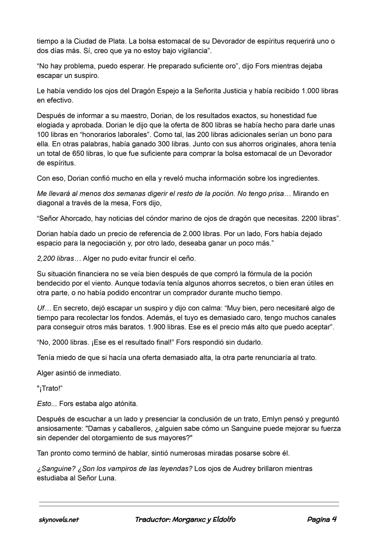 Lord Of The Mysteries (Novela) - Capítulo 486 - Página 4 - LectorTMOo