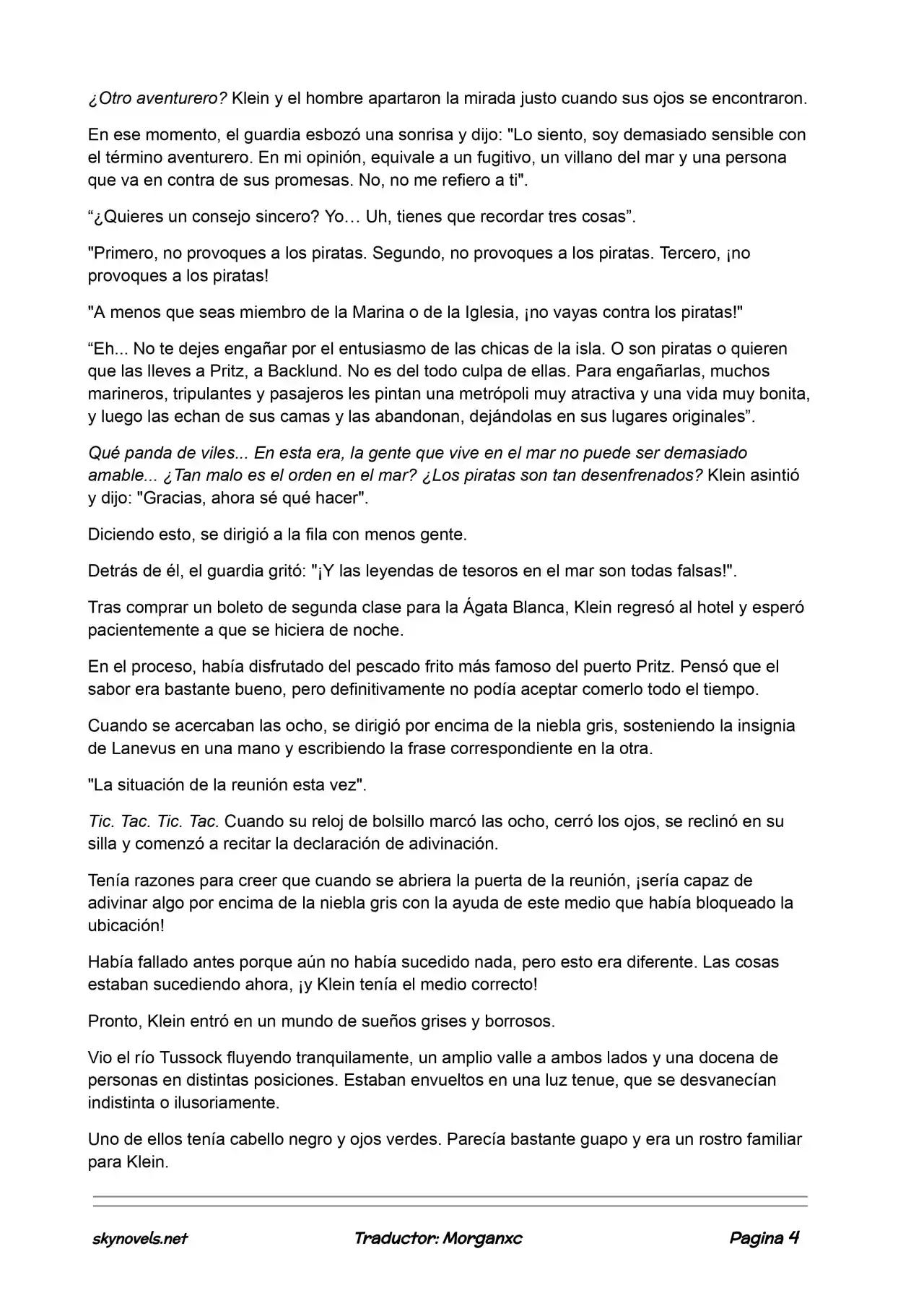 Lord Of The Mysteries (Novela) - Capítulo 490 - Página 4 - LectorTMOo