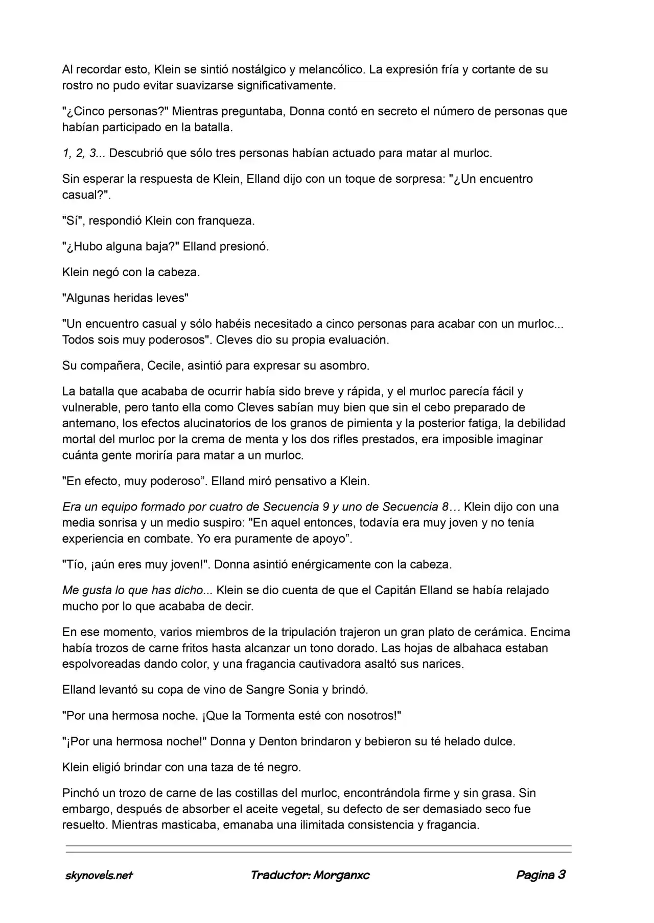 Lord Of The Mysteries (Novela) - Capítulo 495 - Página 3 - LectorTMOo
